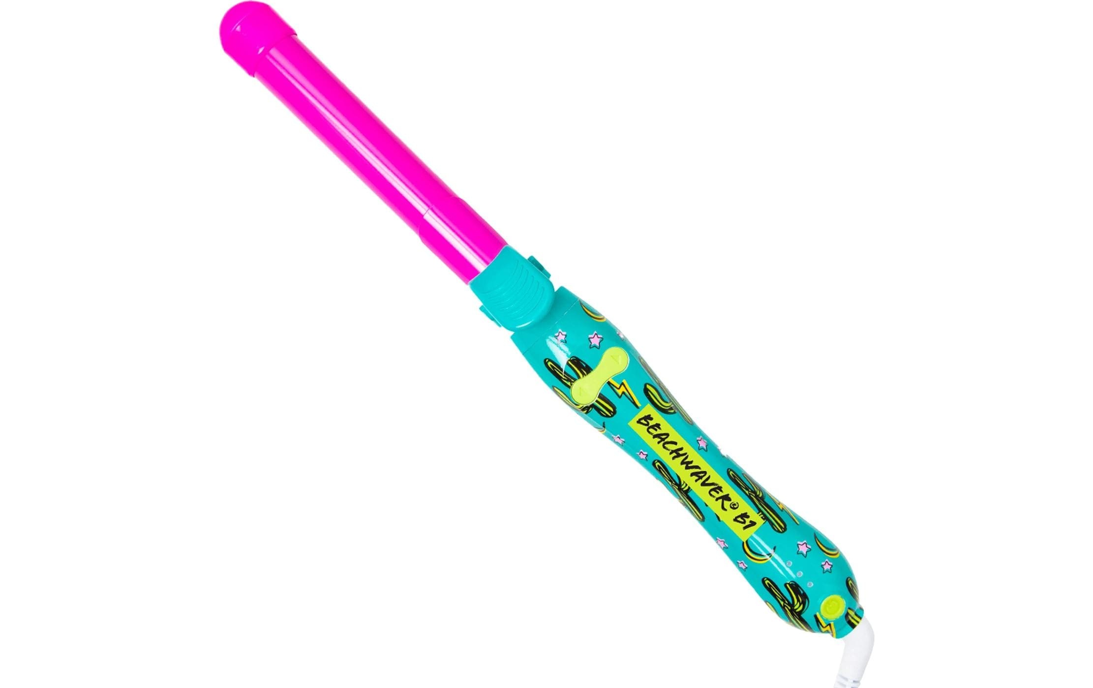 Image of BEACHWAVER Lockenstab "Neon B1 Neon Desert" Professioneller rotierender Keramik-Lockenstab für Wellen und Locken