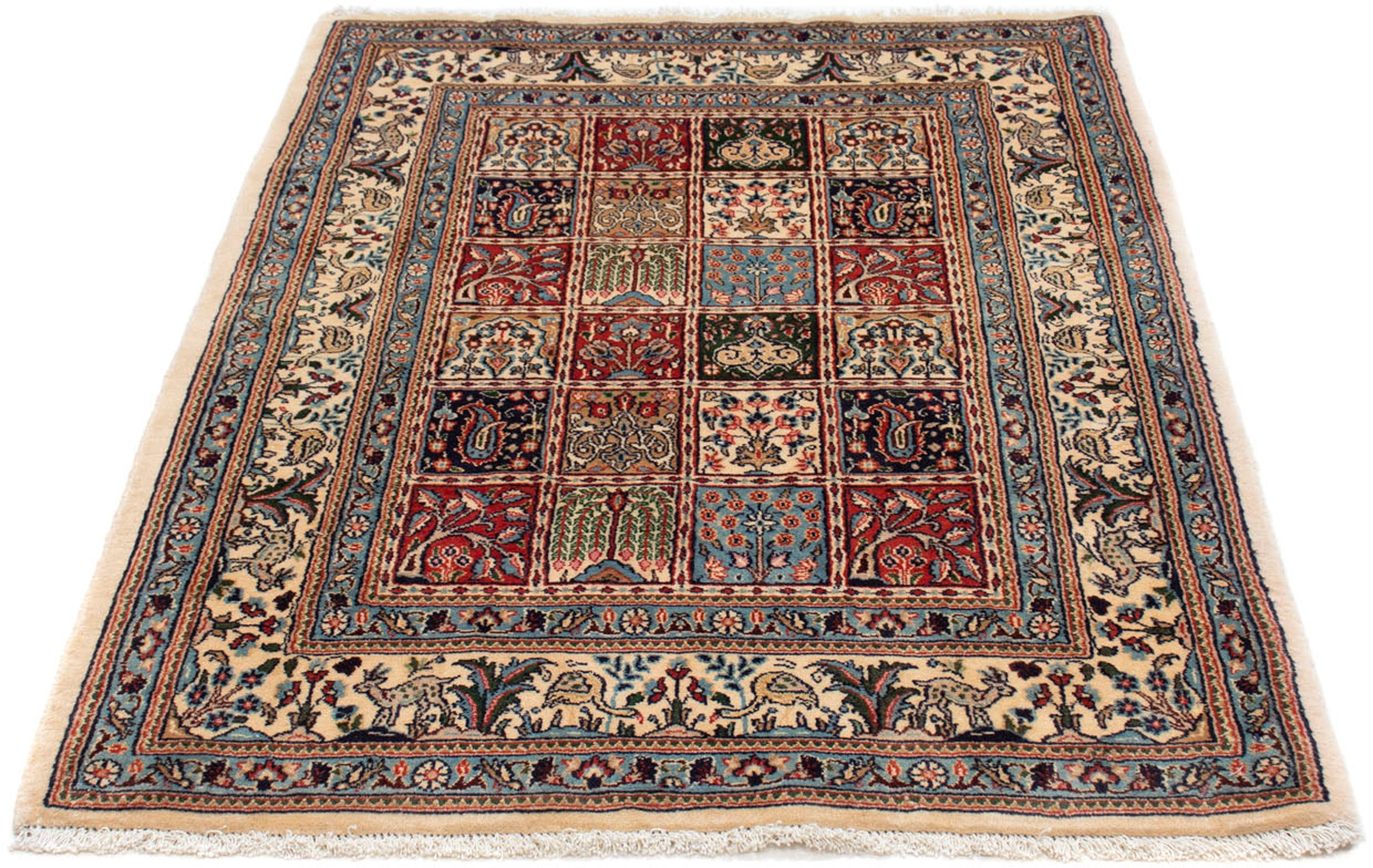 Image of morgenland Orientteppich »Perser - Classic - 143 x 98 cm - mehrfarbig«, rechteckig, 10 mm Höhe, Wohnzimmer, Handgeknüpft, Einzelstück mit Zertifikat bei Ackermann Versand Schweiz