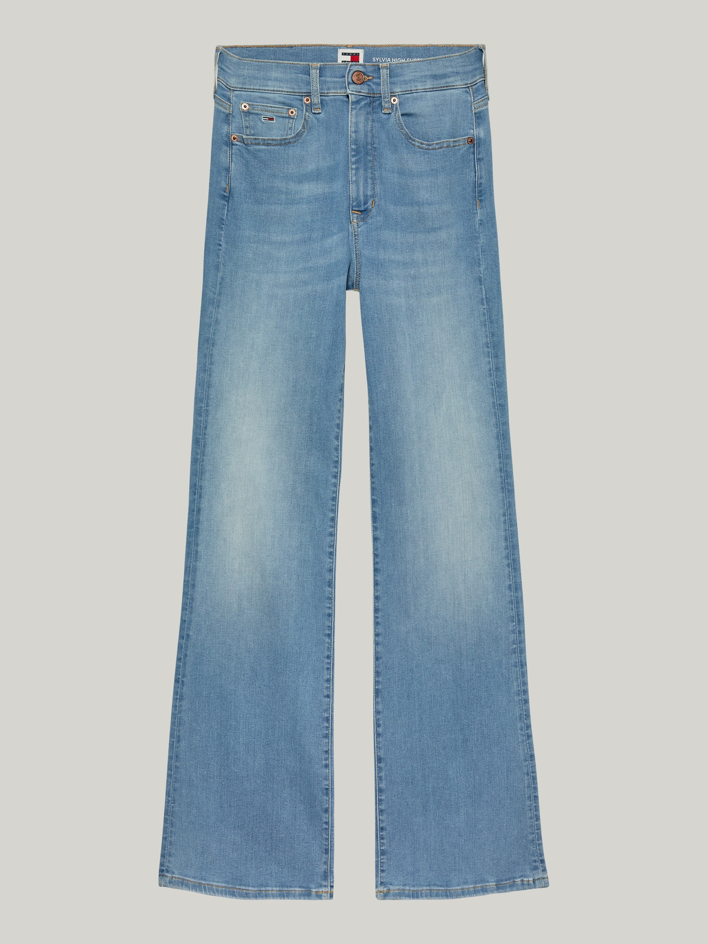 Tommy Jeans Curve Weite Jeans »CRV SYLVIA HGH FLR BH1211«, Grosse Grössen