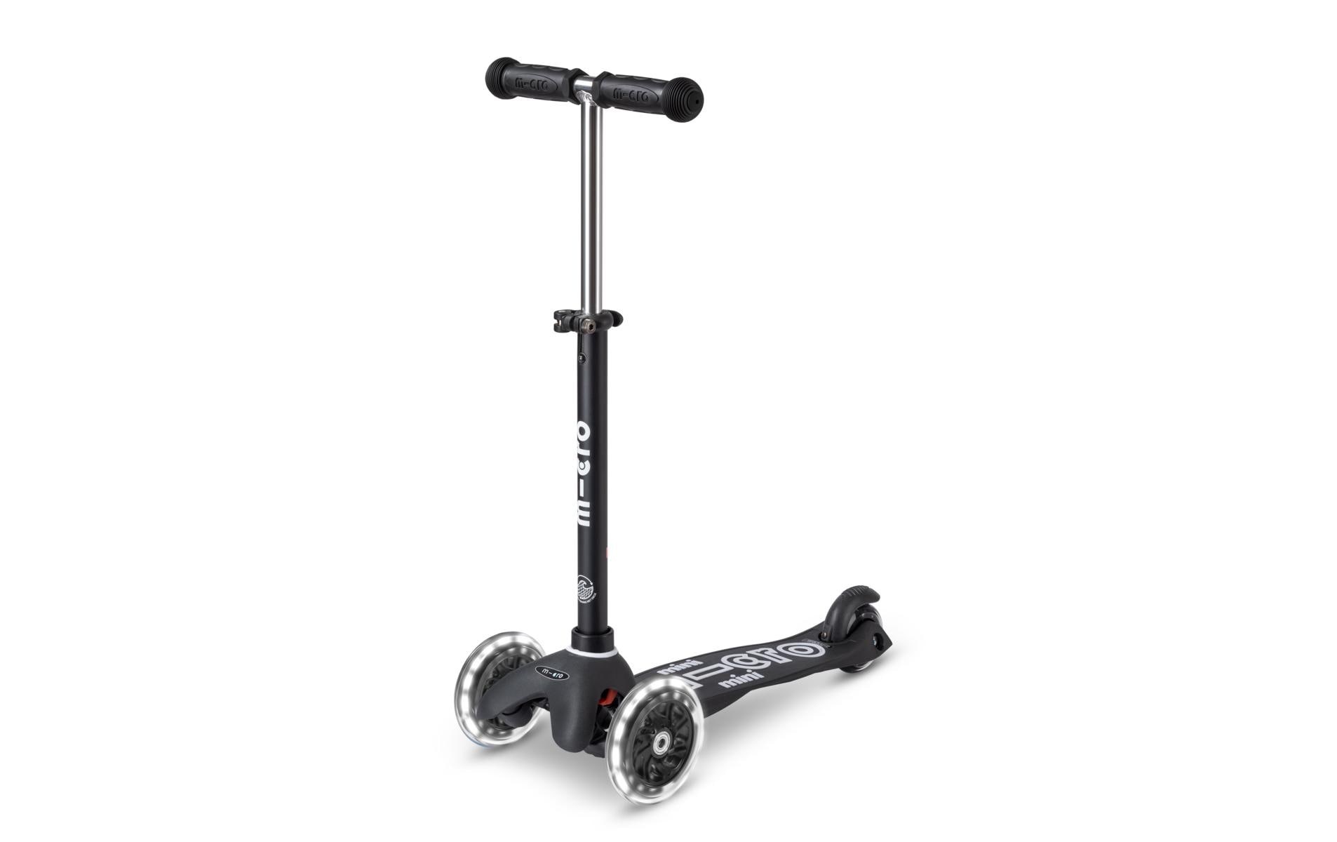 Scooter »Mini Micro Deluxe ECO LED Black« kaufen