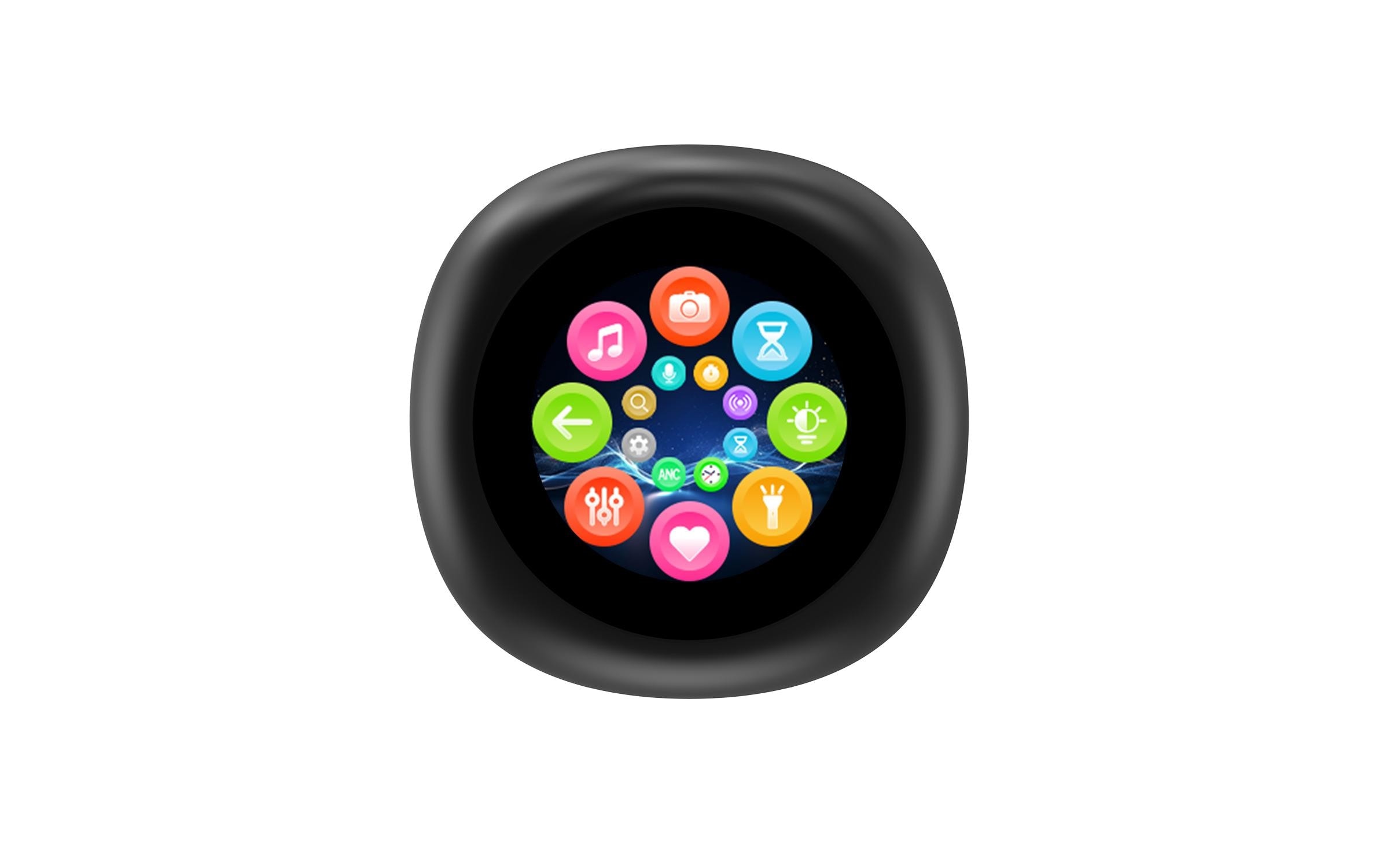 4smarts In-Ear-Kopfhörer »SkyBuds Screen ANC«