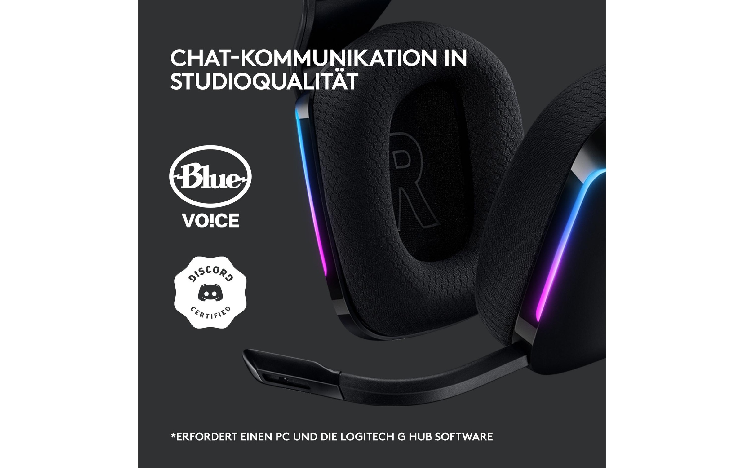 Logitech Gaming-Headset »G733 Lightspeed Schwarz«