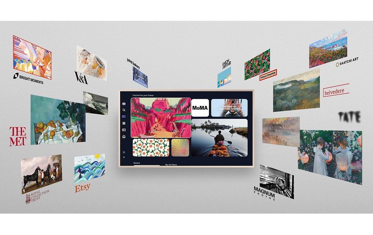 Samsung Téléviseur QLED »QE65LS03FW« 163 cm/65 ″