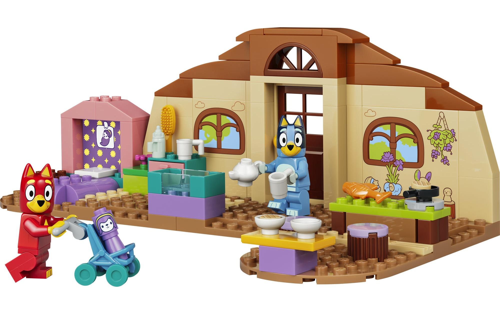 Image of LEGO Konstruktionsspielsteine "Schule mit Rusty und Bluey (11221), LEGO Bluey" Made in Europe