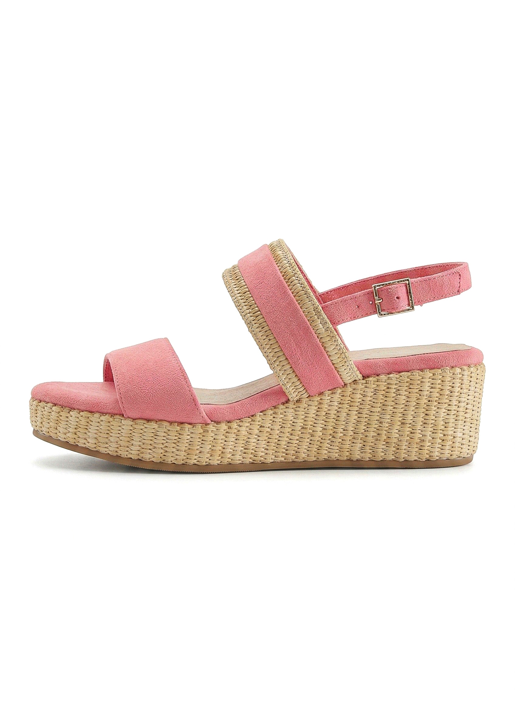 Beachtime Sandales »Sommerschuh, Sandale, offener Schuh, Keilsandalette,«  NEU mit Keilabsatz VEGAN