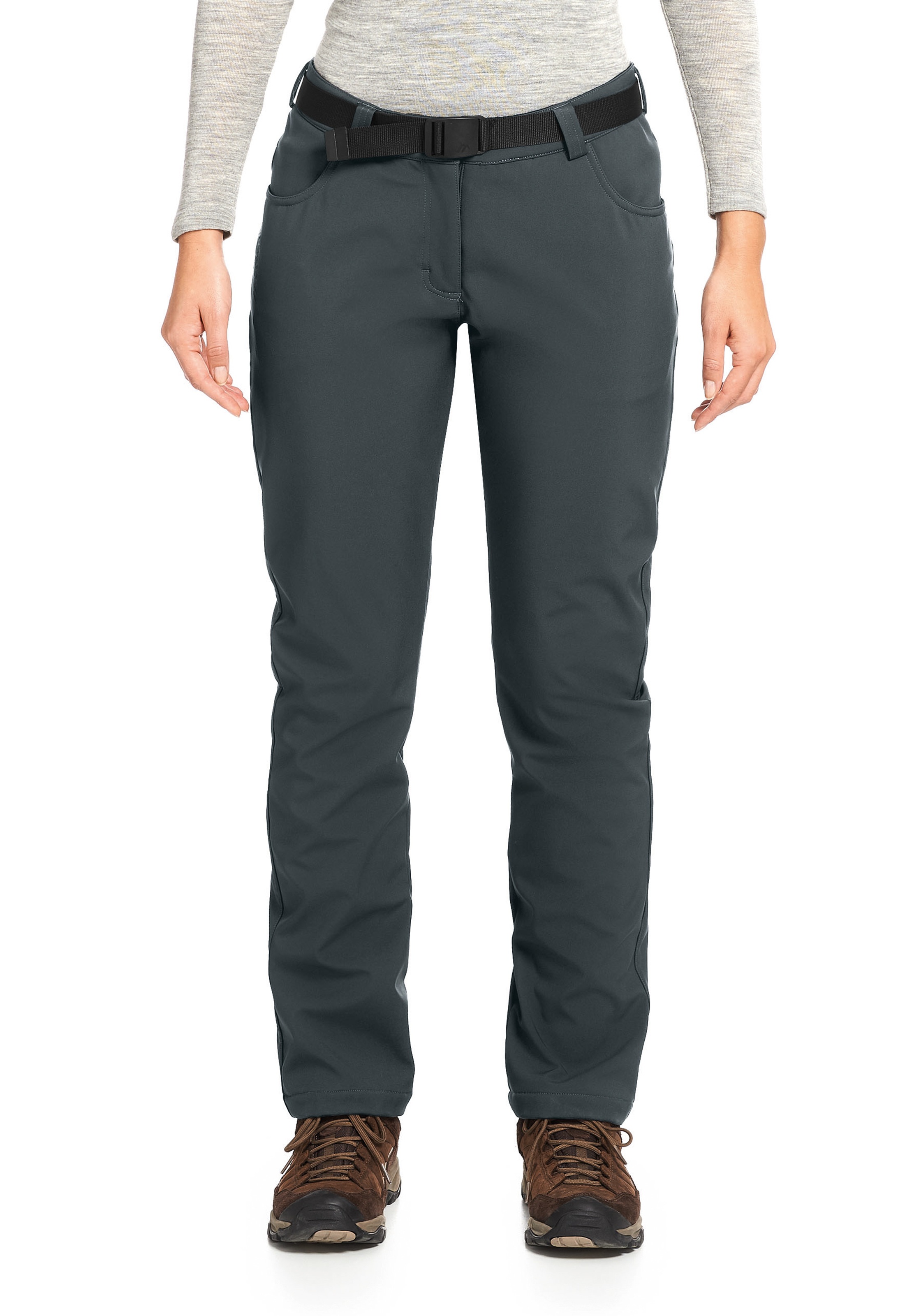 Image of Maier Sports Funktionshose »Perlit W«, Warme, robuste Softshellhose, elastisch bei Ackermann Versand Schweiz