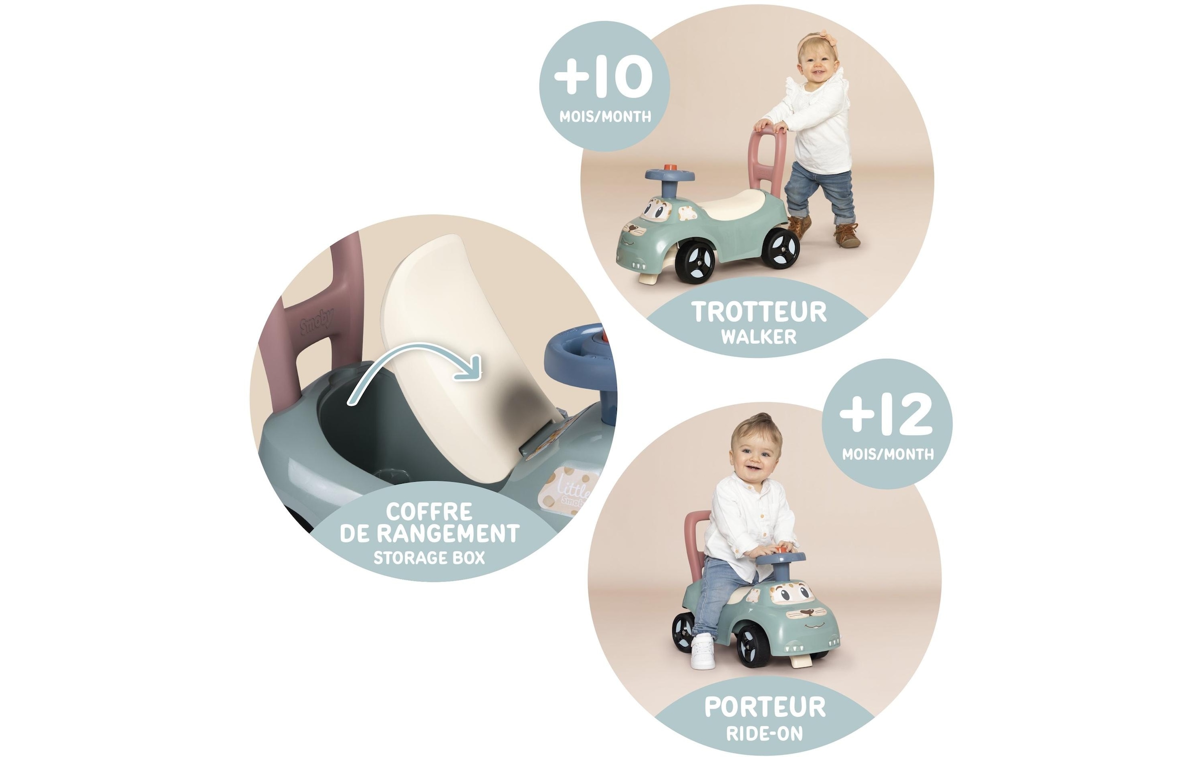 Smoby Rutscherauto »Little Smoby«