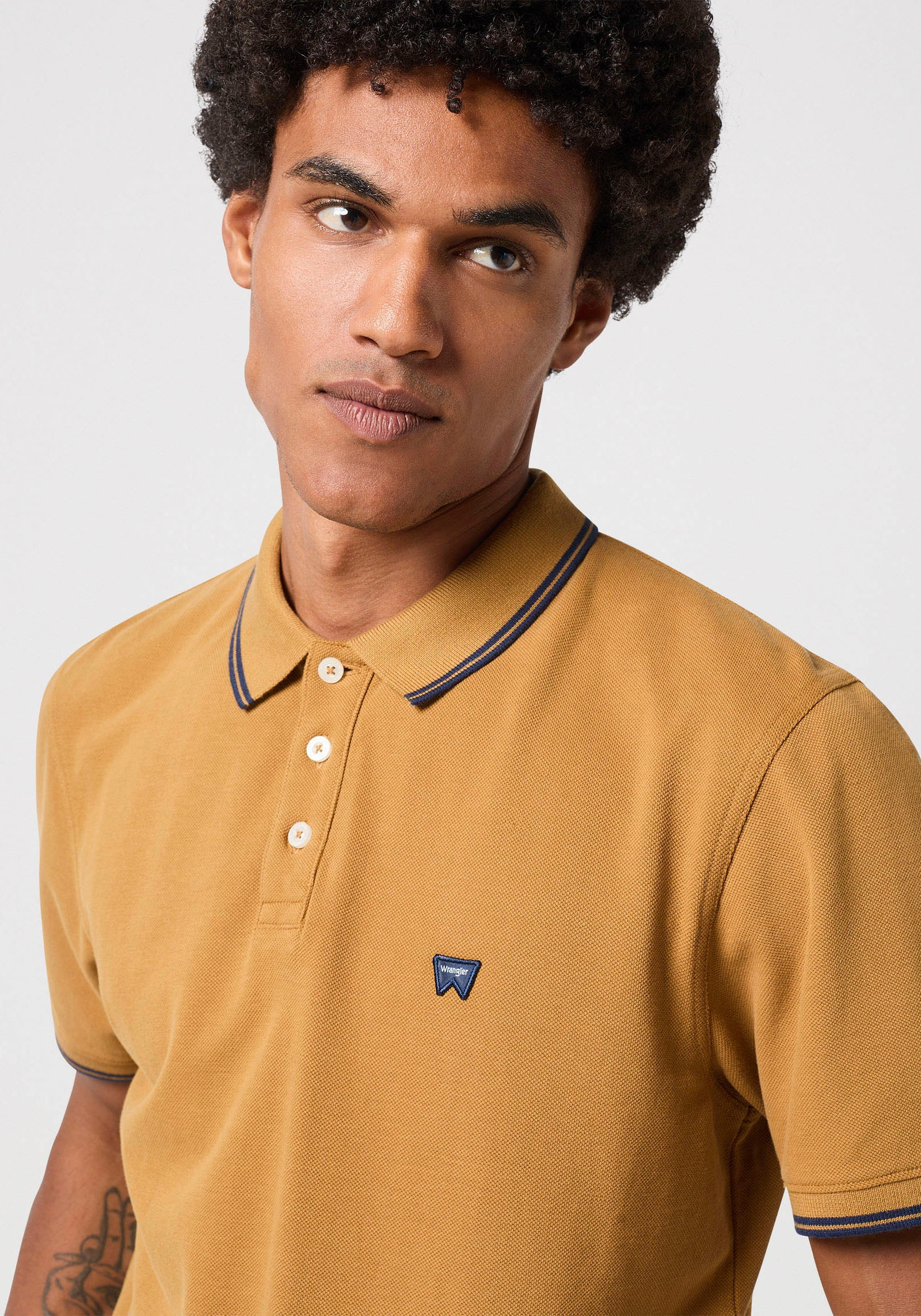 Wrangler Poloshirt »POLO SHIRT«, mit Logostickerei auf der Brust