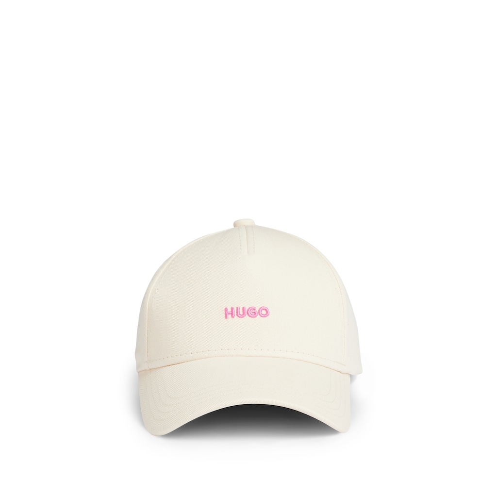 HUGO Baseball Cap »Cara-E«, mit kontrastfarbener Logostickerei
