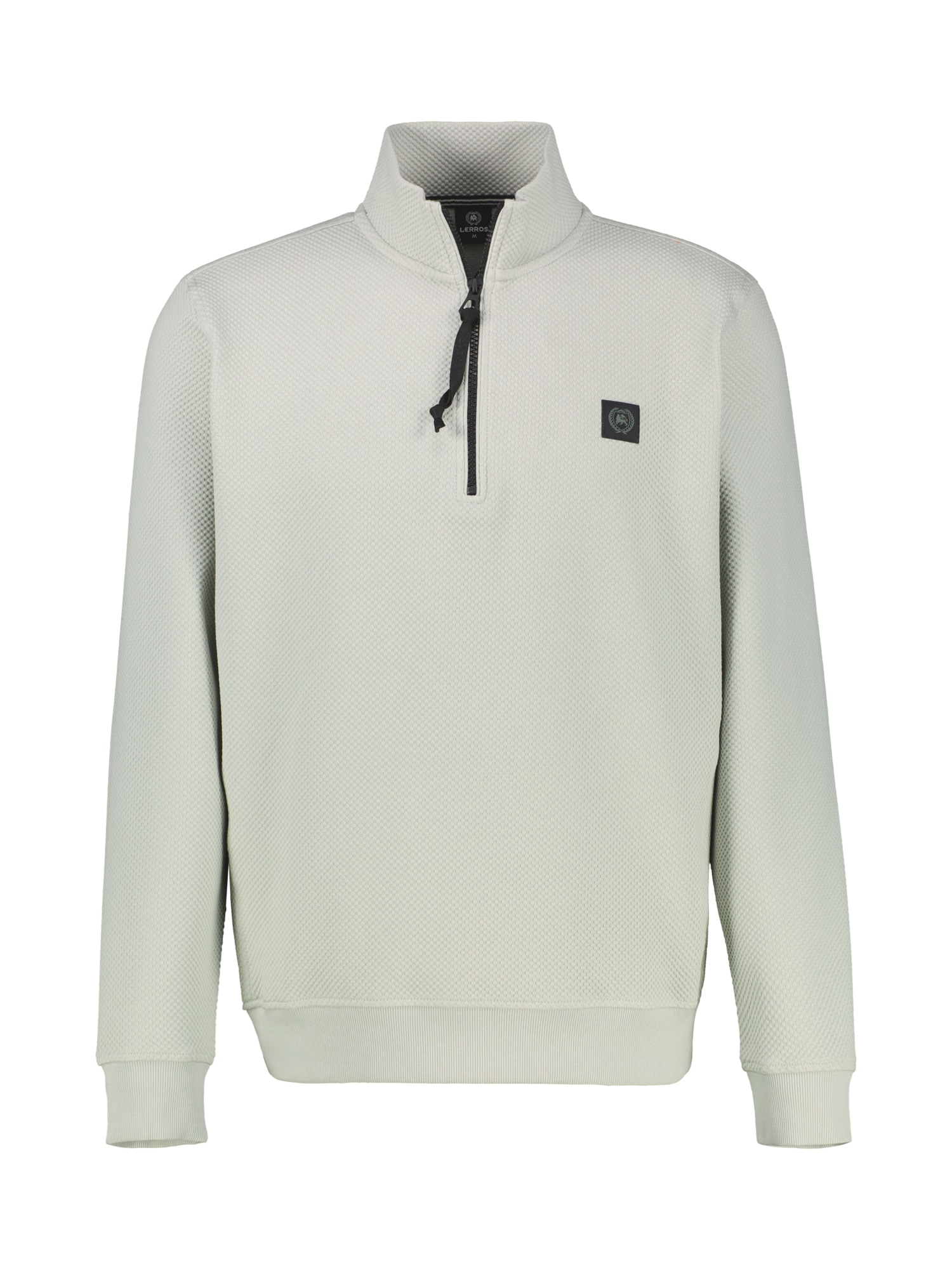 LERROS Sweat-shirt »Troyer mit Reissverschlusskragen«
