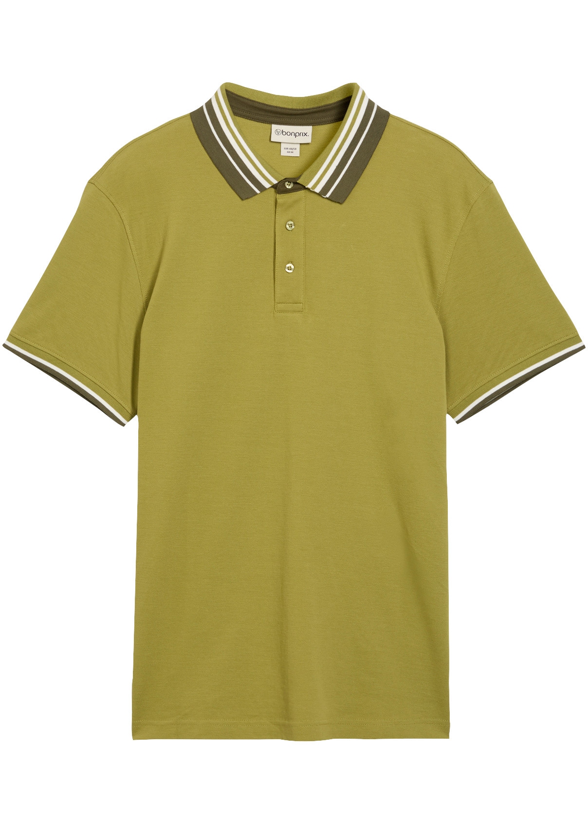 bonprix Poloshirt Regular Fit, mit Polokragen, Kurzarm-Design, aus Baumwolle
