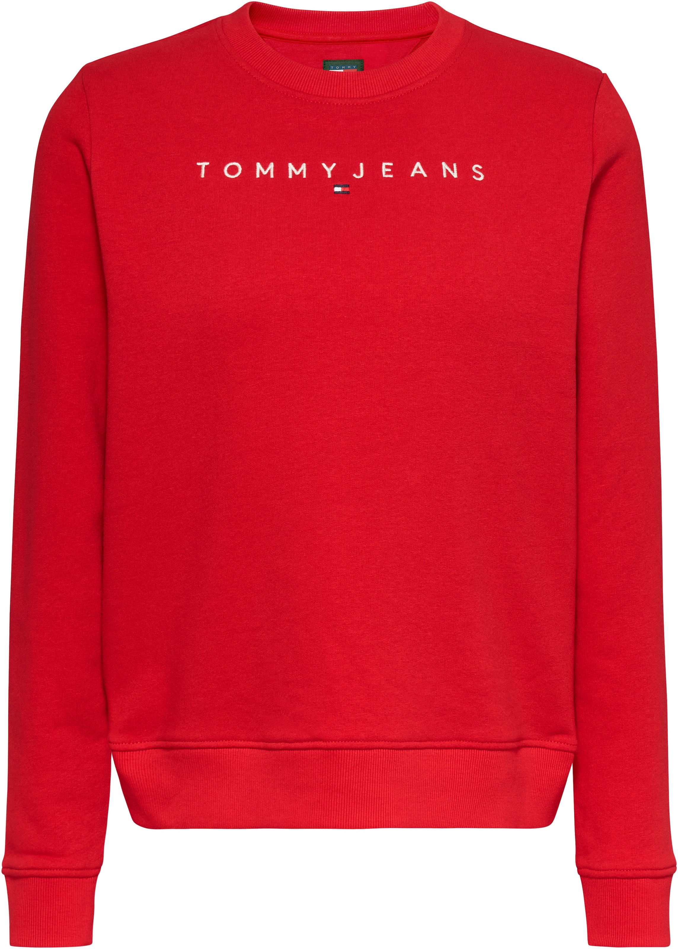 Tommy Jeans Sweatshirt »TJW REG LINEAR CREW EXT«, mit Logostickerei-Tommy Jeans 1