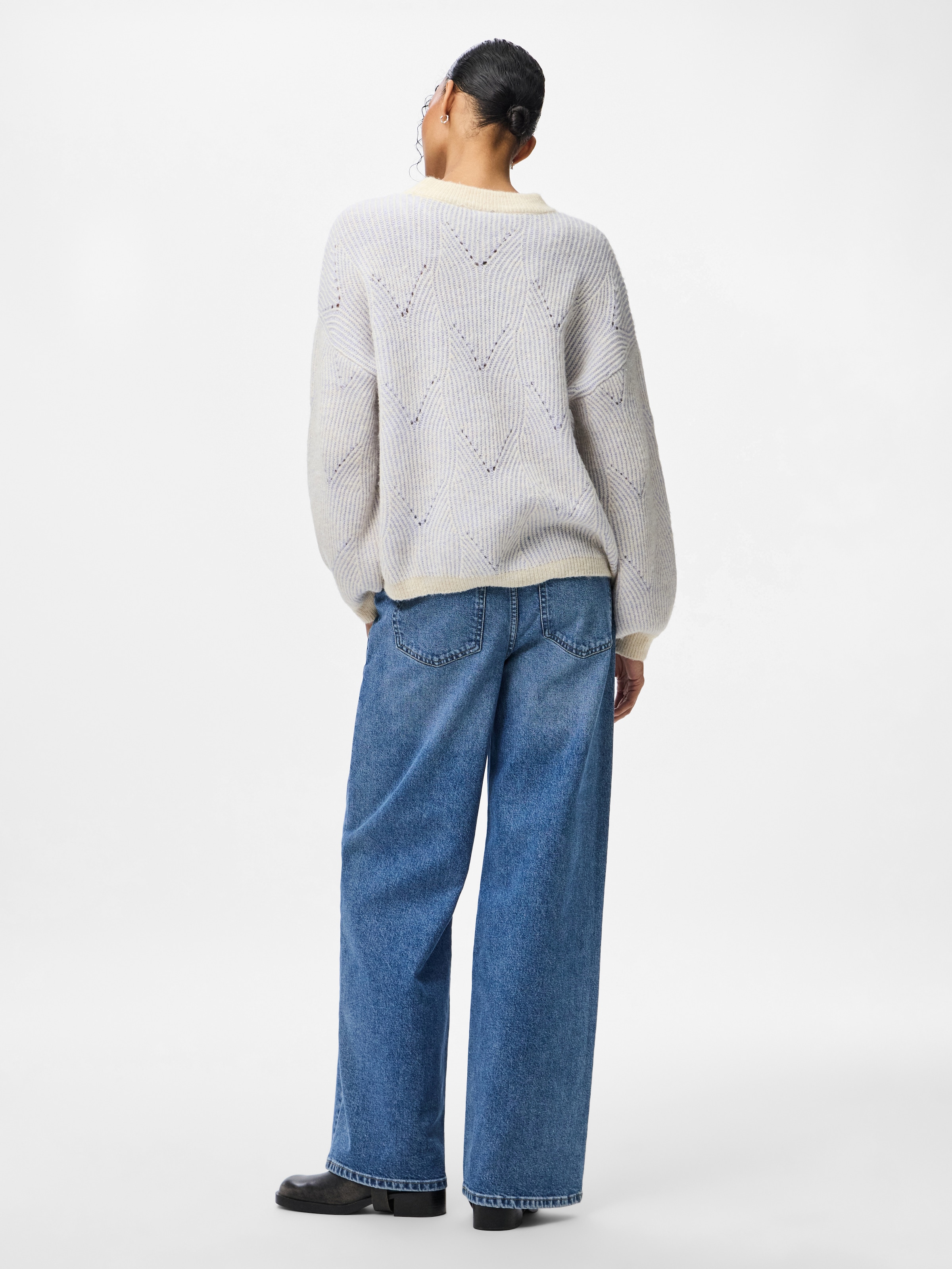 pieces Pull à col rond »PCJENNA LS O-NECK KNIT NOOS BC«