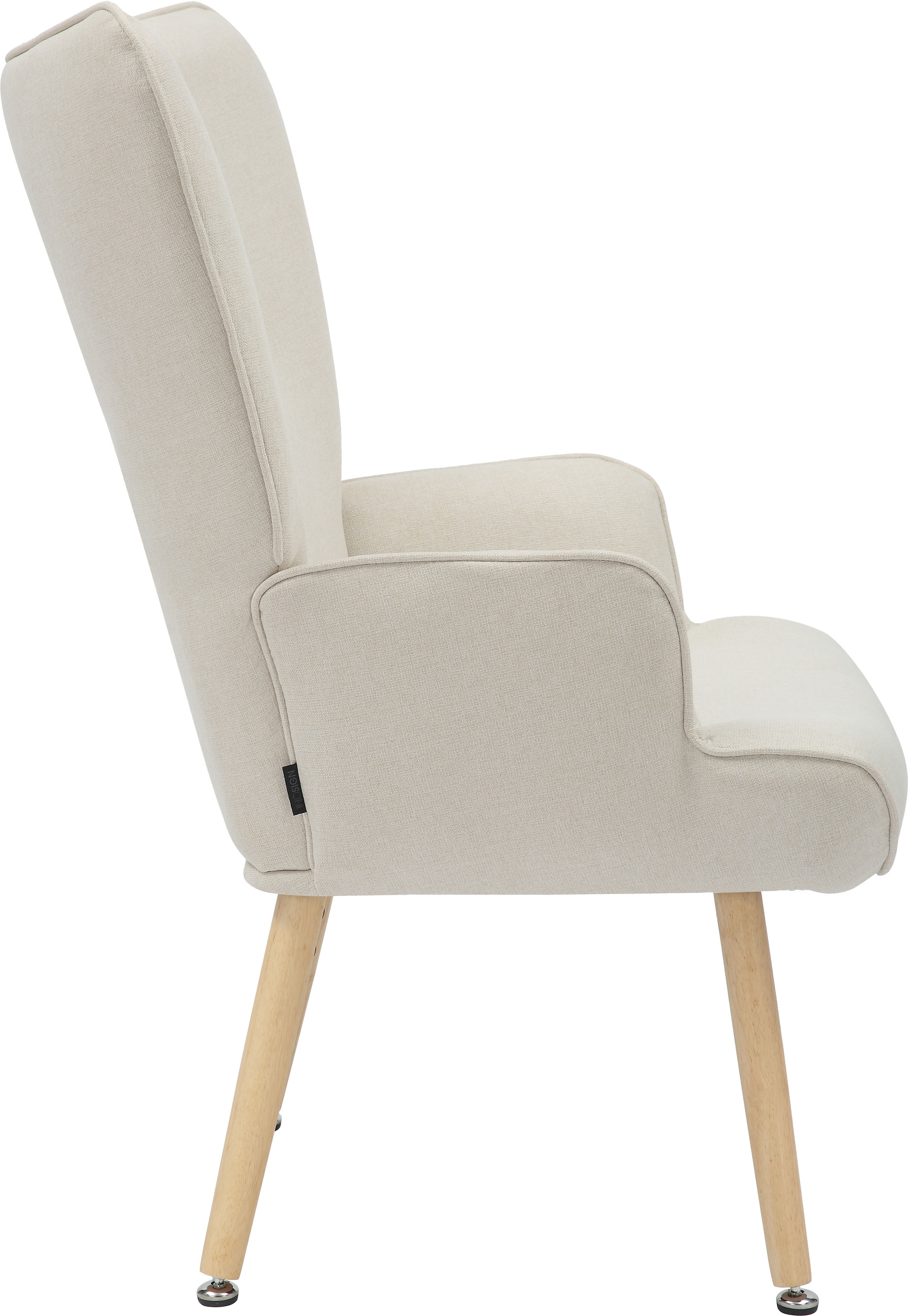 INOSIGN Fauteuil de relaxation »KEADY, Hochlehnsessel, TV-Sessel,« Relaxsessel, Ohrensessel mit stabilem Echtholzgestell