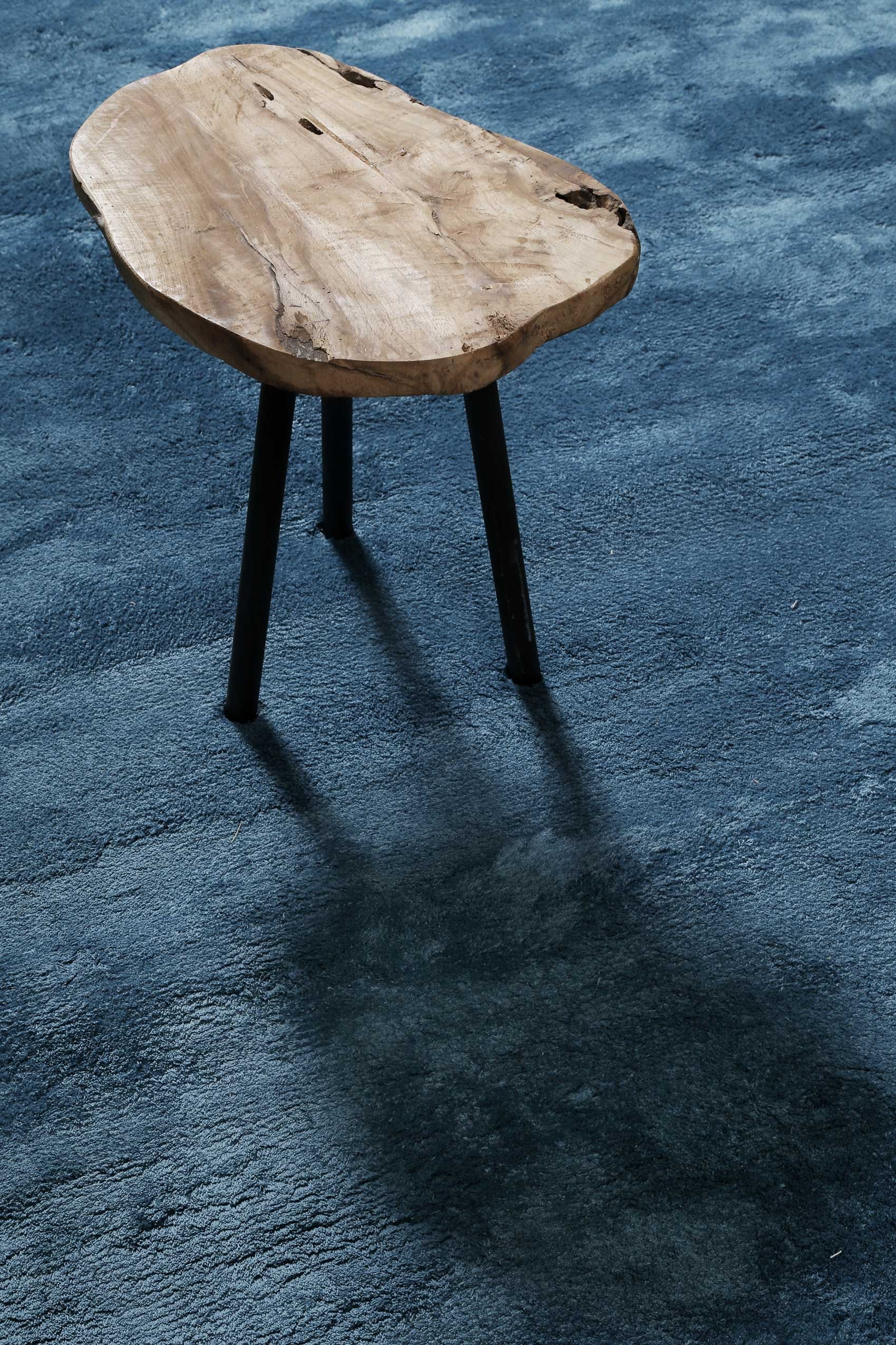 Homie Living Teppich »Sienna«, quadratisch, 20 mm Höhe, Hochflor, Microfaser, uni, weich & kuschelig, Wohnzimmer, Schlafzimmer