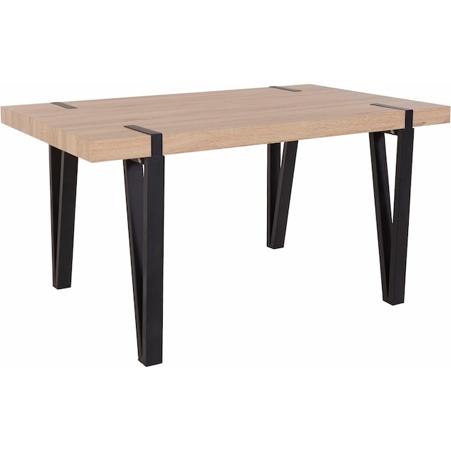 Home affaire Essgruppe »Sanchez und Bradford«, (Set, 5 tlg.), mit Tisch, Breite  150 cm günstig kaufen