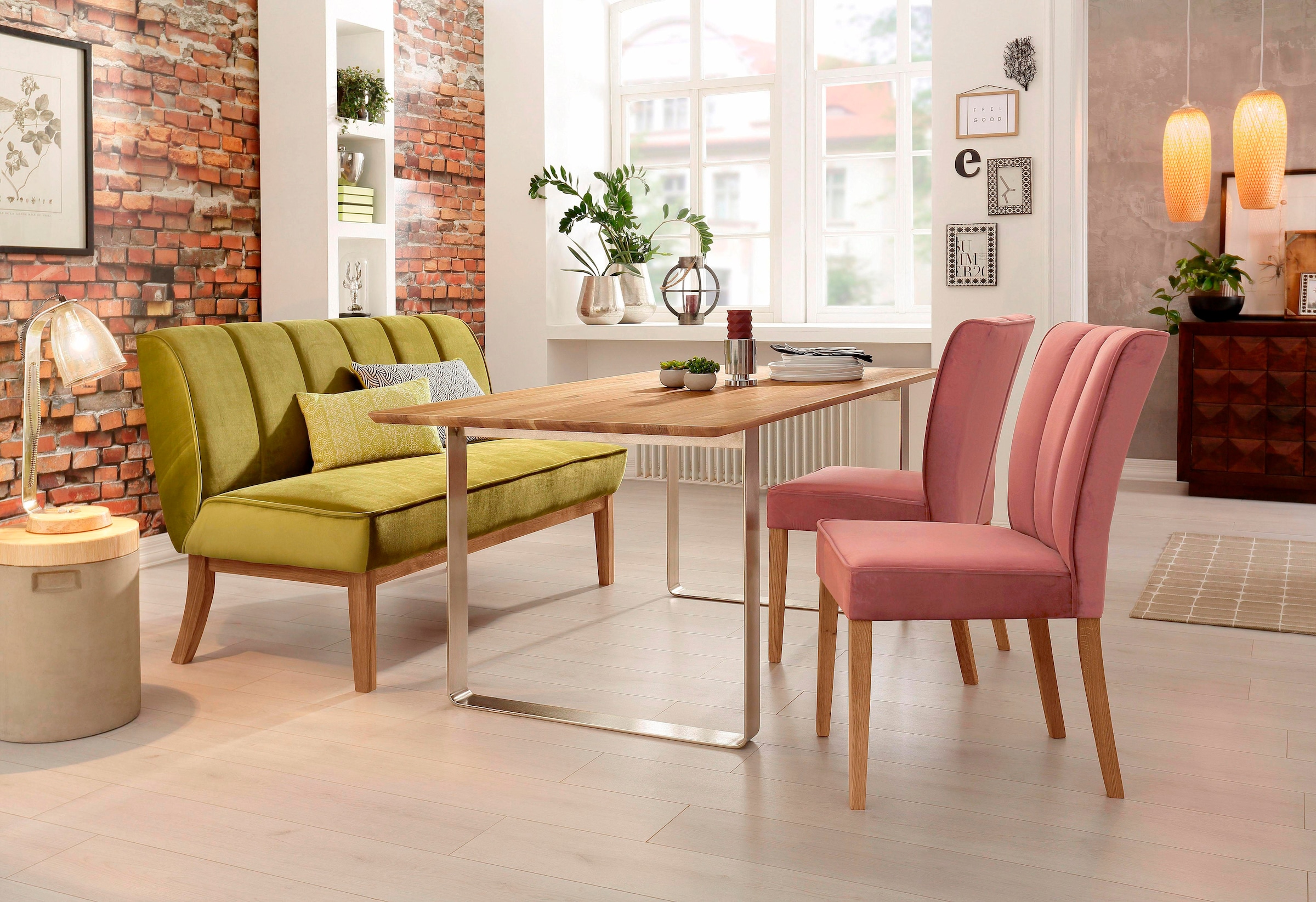 Komar Vliestapete »Vlies  - Bricklane - Grösse 368 x 248 cm« bedruckt glatt Wohnzimmer, Schlafzimmer