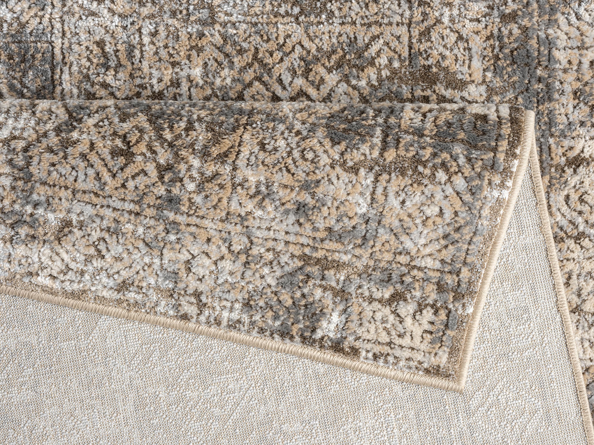 my home Läufer »Selin« rechteckig 9 mm Höhe dezenter Glanz, Schrumpf-Garn-Effekt, im Vintage-Look, dichte Qualität