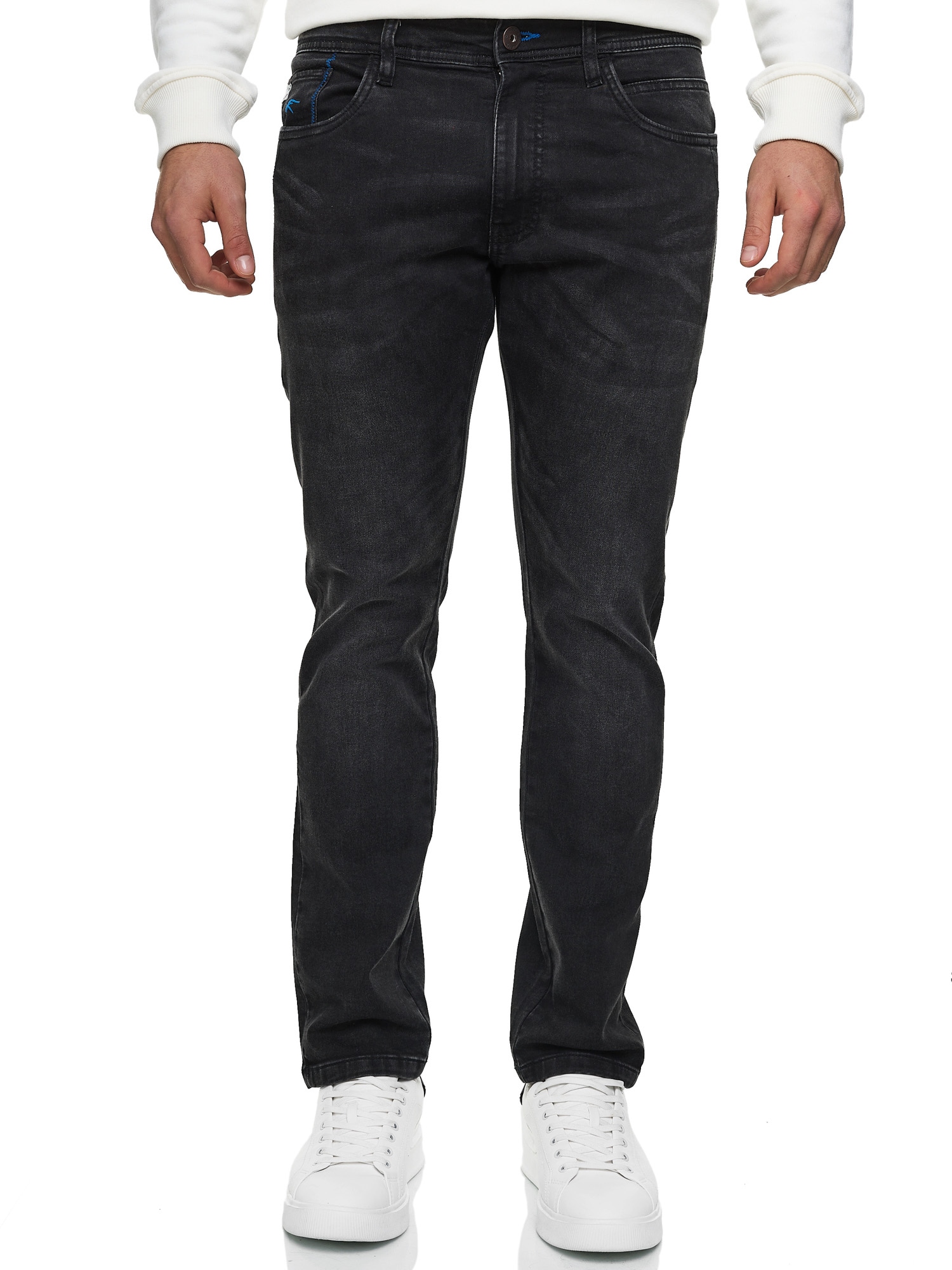 Indicode Jeans coupe régulière »INCoil« Mélange de coton, coupe regular