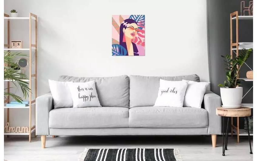 Ravensburger Peinture par numéros »CreArt Neon Diva 24 x 30 cm«