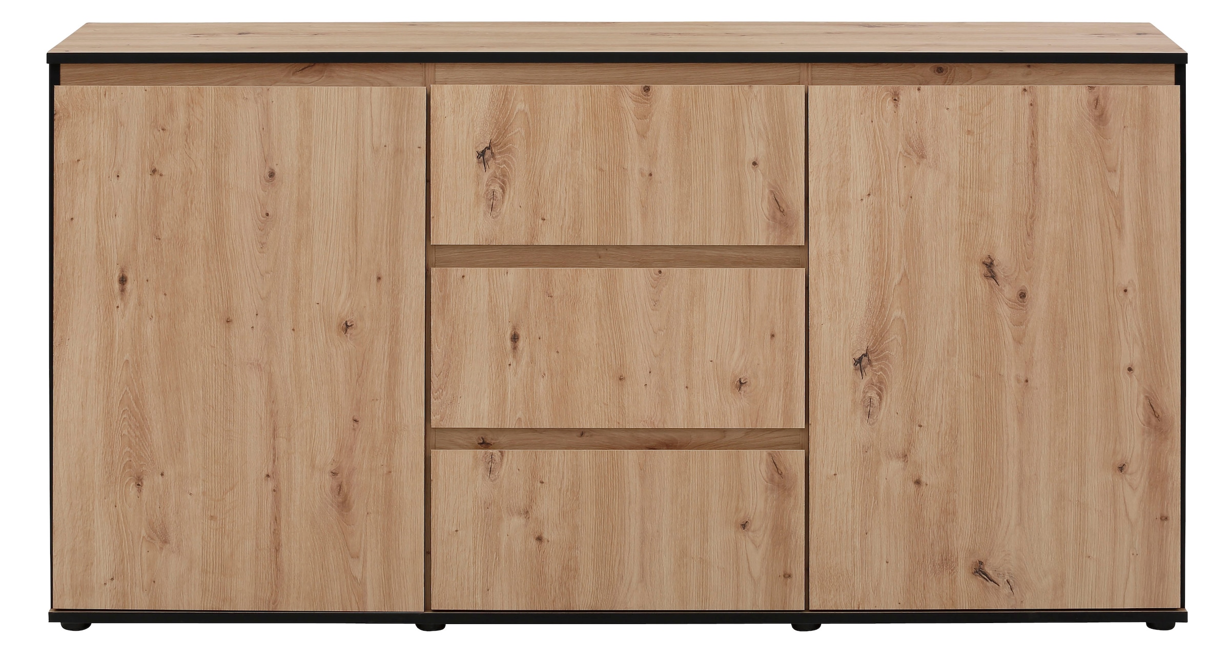 HELA Sideboard »Ariana« mit angeschrägten Griffmulden, Breite 160 cm
