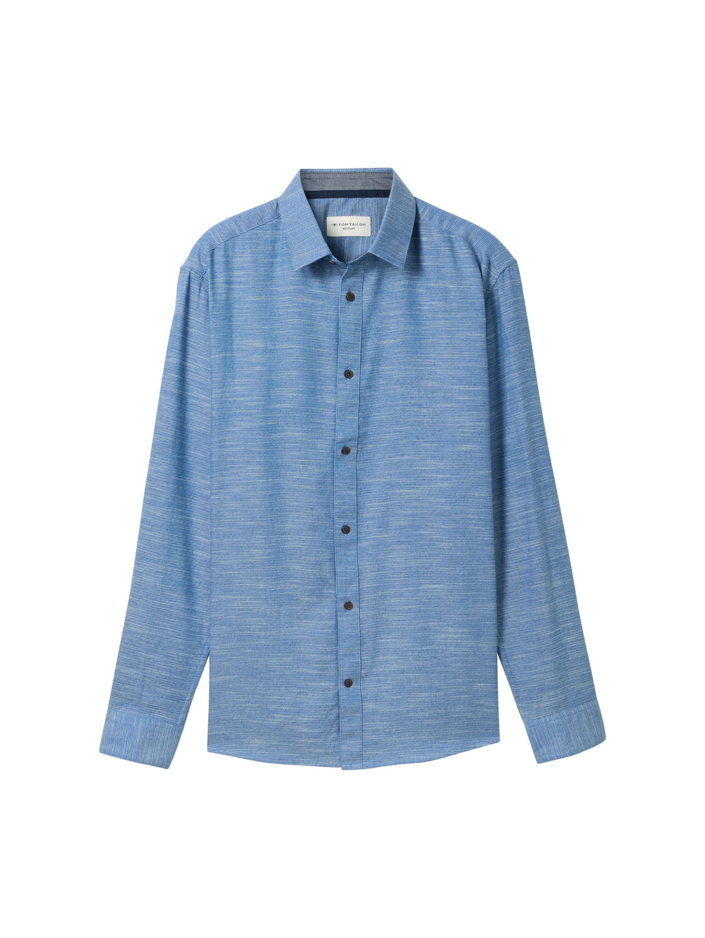 TOM TAILOR Chemise à manches longues mit Kentkragen