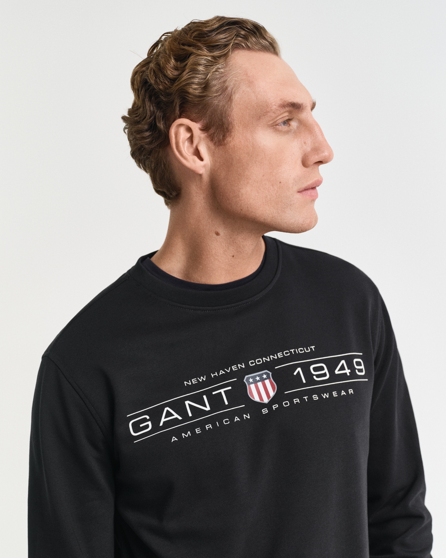 Gant Sweatshirt »GRAPHIC C-NECK SWEAT«