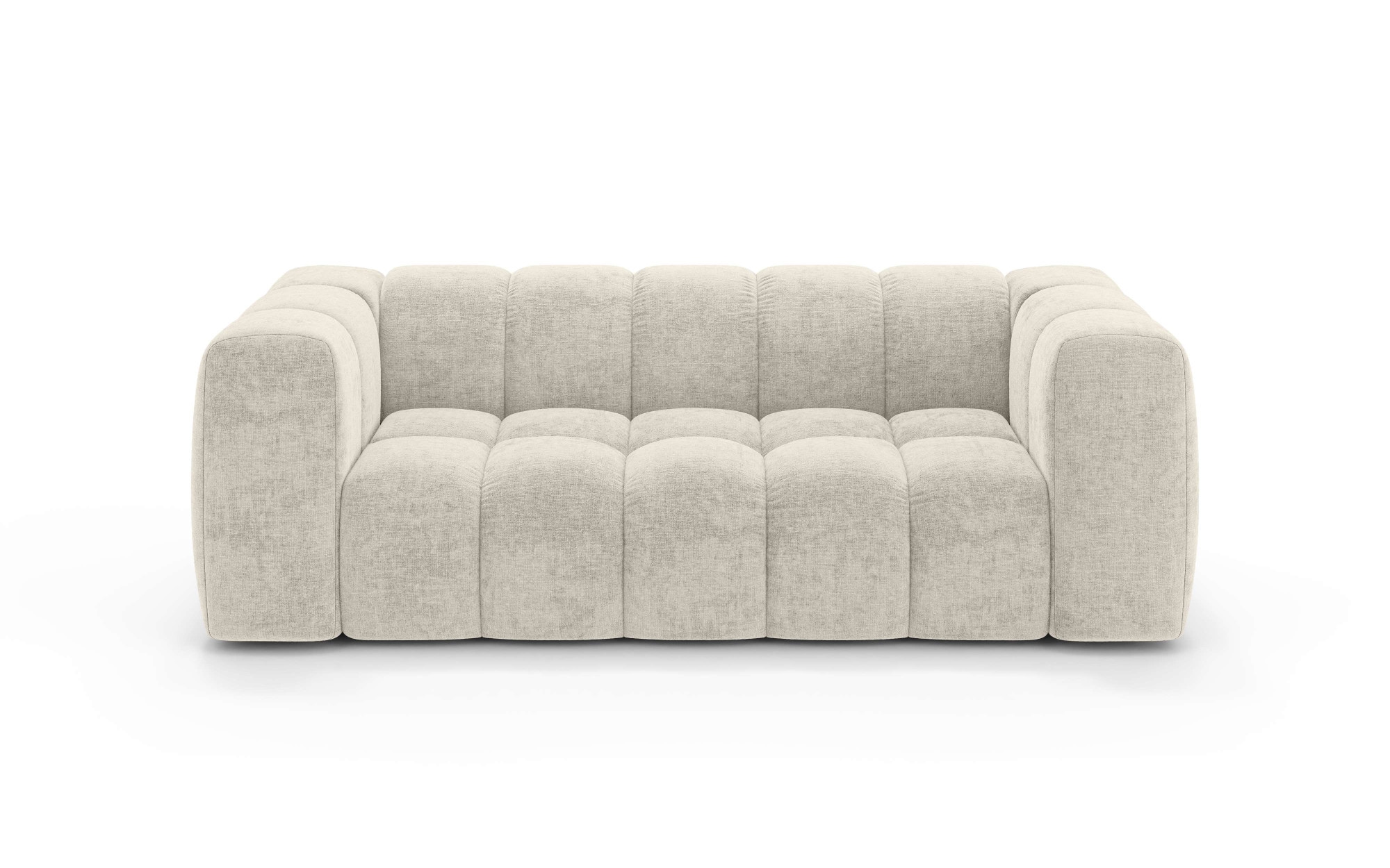 homsy by Ana Johnson 3-places »»L« BOUBELLE Design-Sofa, Bubble-Optik, Breite 217 cm« hoher Sitzkomfort dank Wellenunterfederung, L Sitztiefe 63 cm