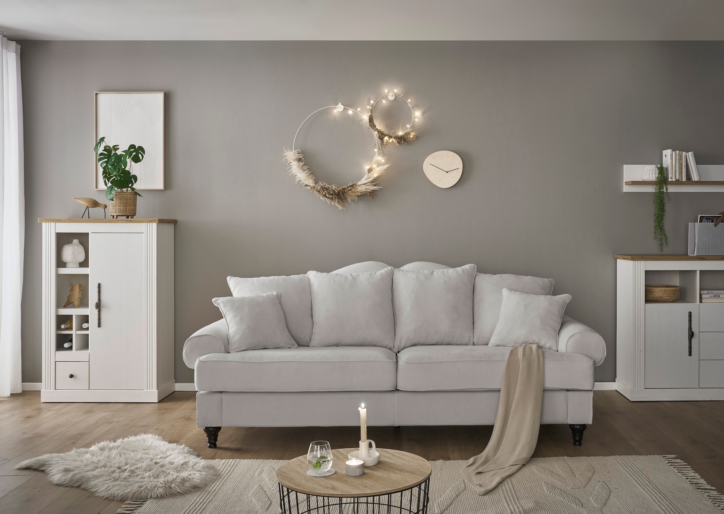 Home affaire 3,5-Sitzer »WESTMINSTER«, mit Federkern-Polsterung