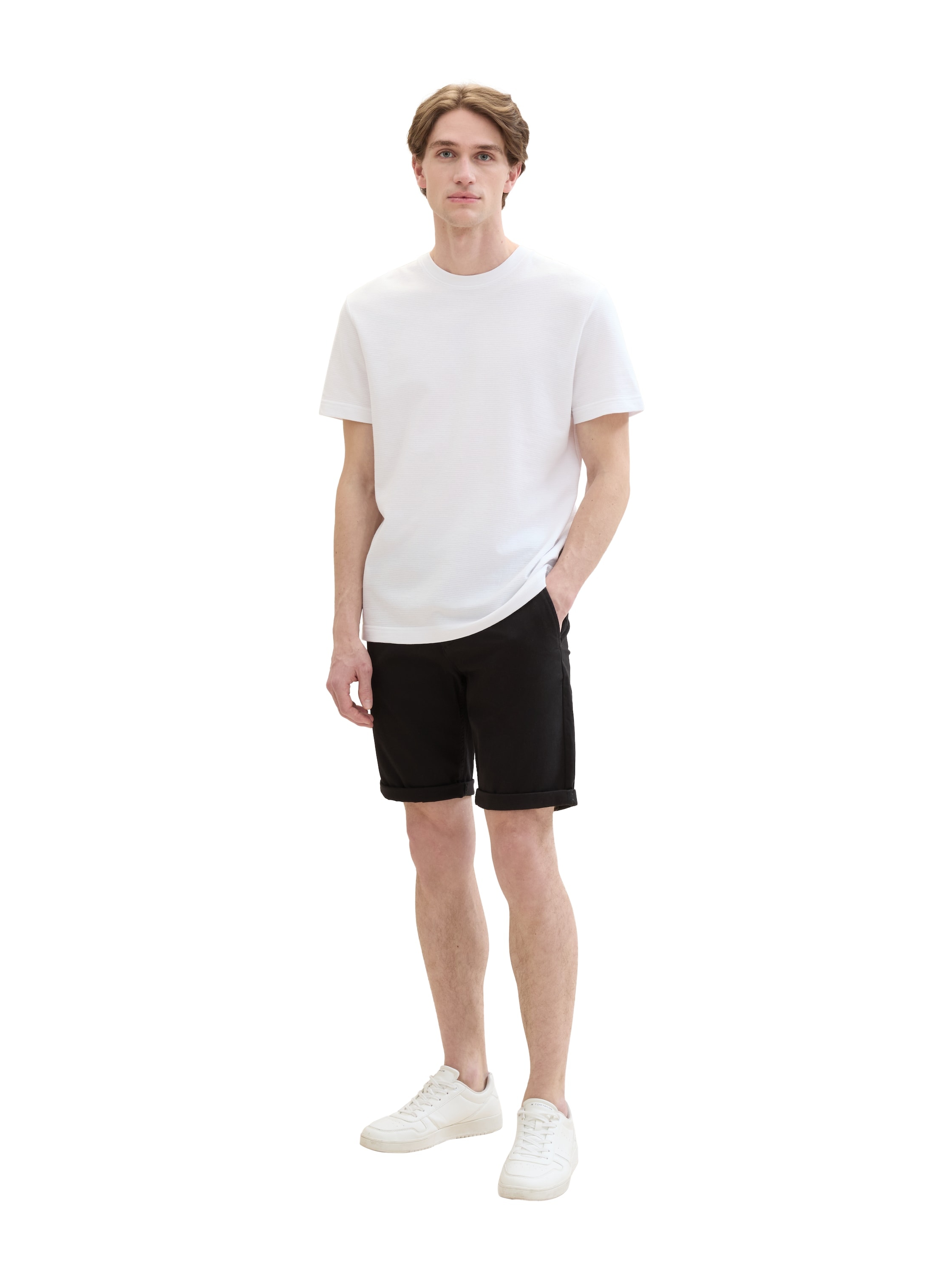 TOM TAILOR Bermudas, mit Paspeltasche