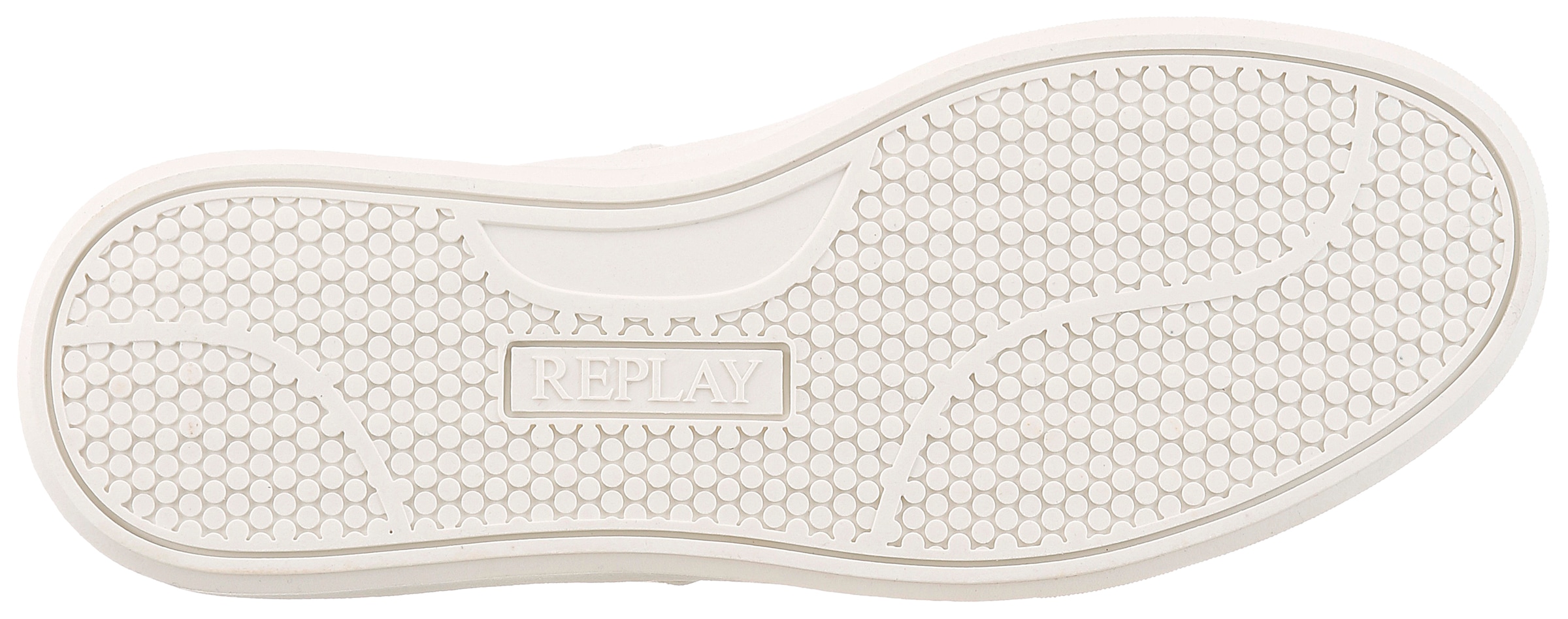Replay Baskets à plateforme  chaussure basse, sneaker tendance, chaussure à lacets avec accents métalliques