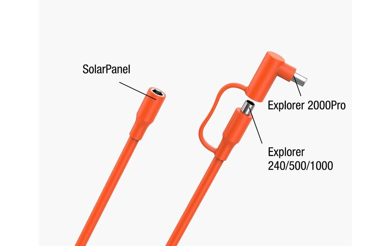 Jackery Verlängerungskabel »5 m DC7909 inkl DC8020 Adapter«, 500 cm