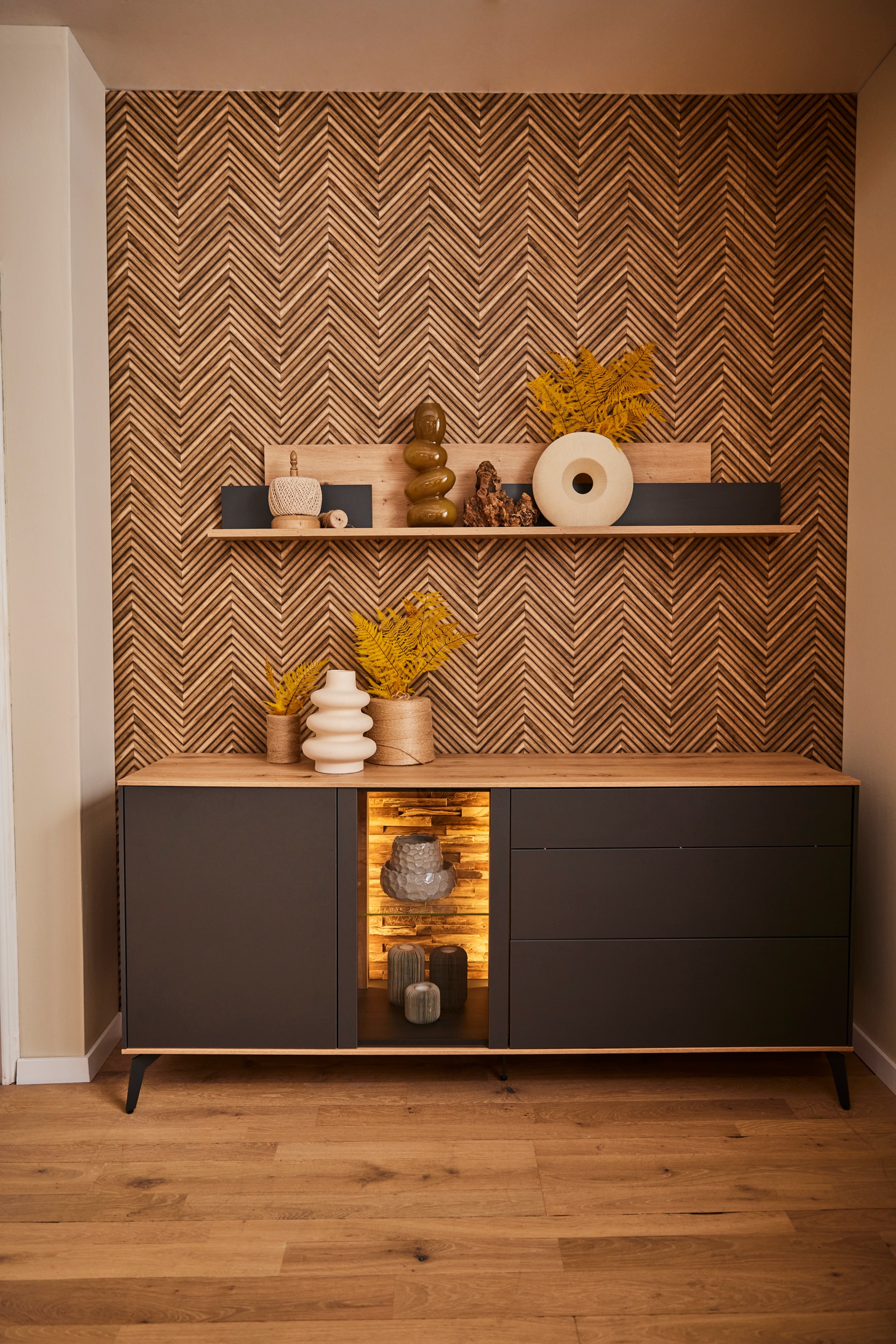 Mäusbacher Tableau mural »Faro« Faro Wandboard , Breite 150 cm, modernes Wandregal