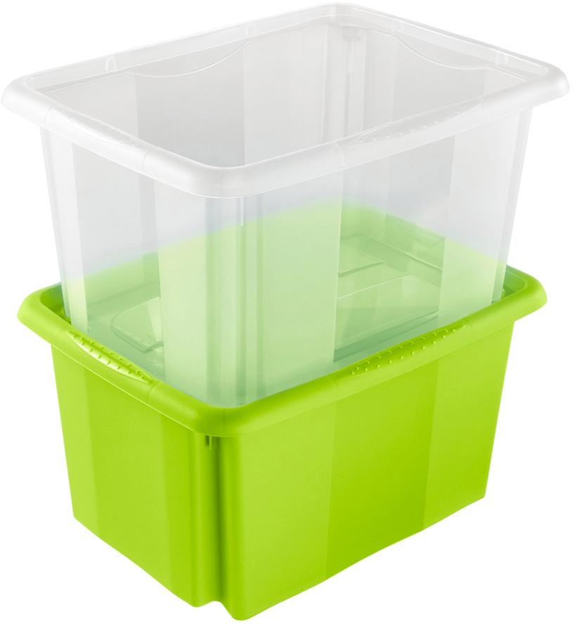 keeeper Organizer "emil" Aufbewahrungsbox, 15 L, mit Deckel, hochwertiger Kunststoff