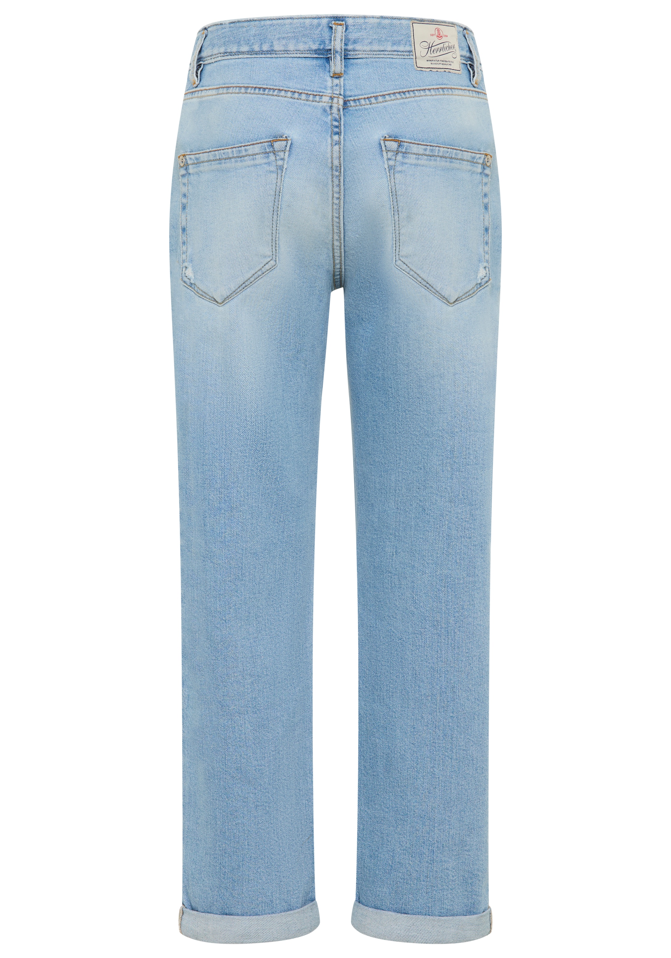 Herrlicher Jeans boyfriend »Shyra Tap Denim« High Waist mit Umschlagsaum