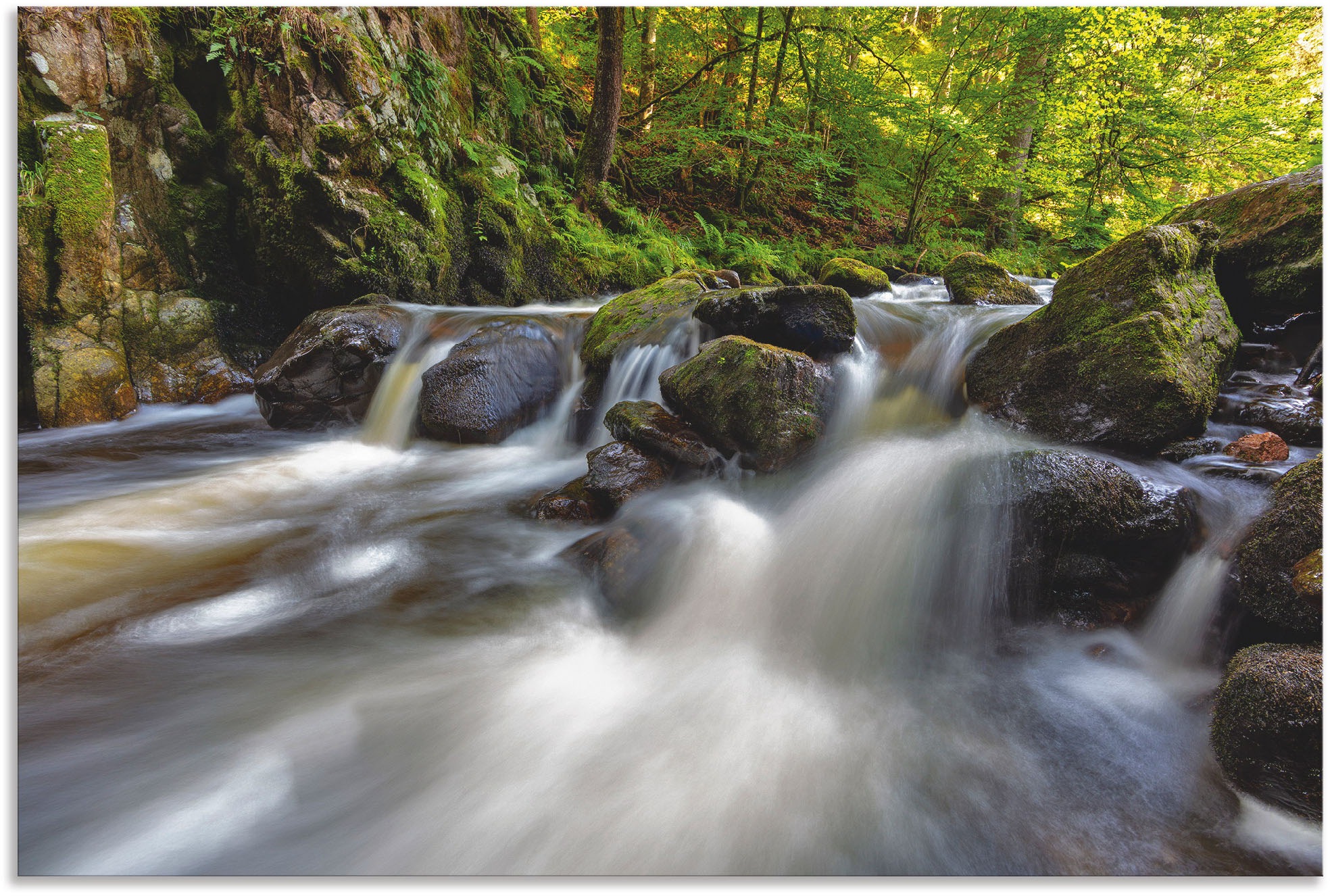 Image of Artland Wandbild »Eilean Donan Castle«, Gewässer, (1 St.), in vielen Grössen & Produktarten - Alubild / Outdoorbild für den Aussenbereich, Leinwandbild, Poster, Wandaufkleber / Wandtattoo auch für Badezimmer geeignet bei Ackermann Versand Schweiz