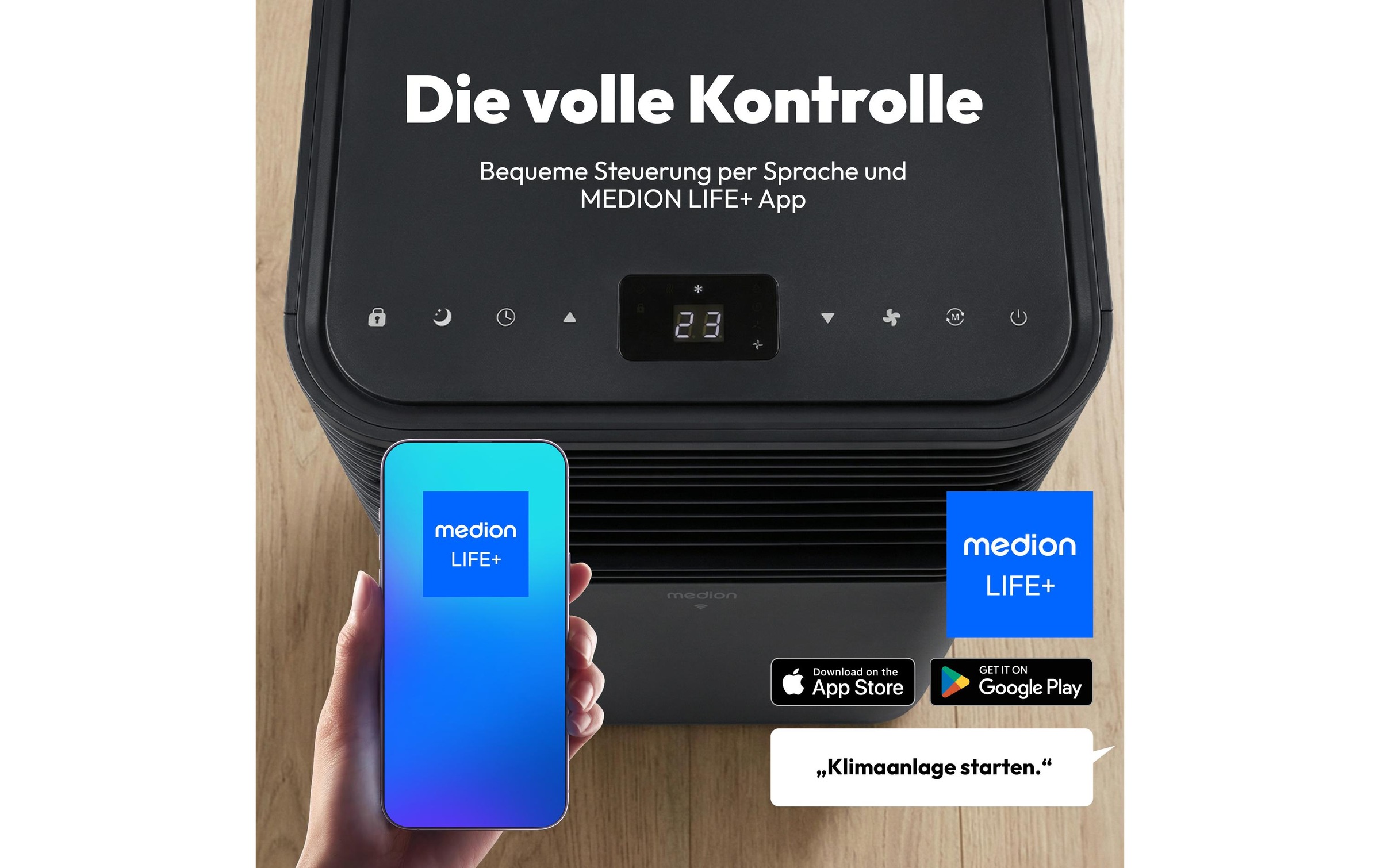 Medion® Klimagerät »P901 (MD 37732) 350 m³«