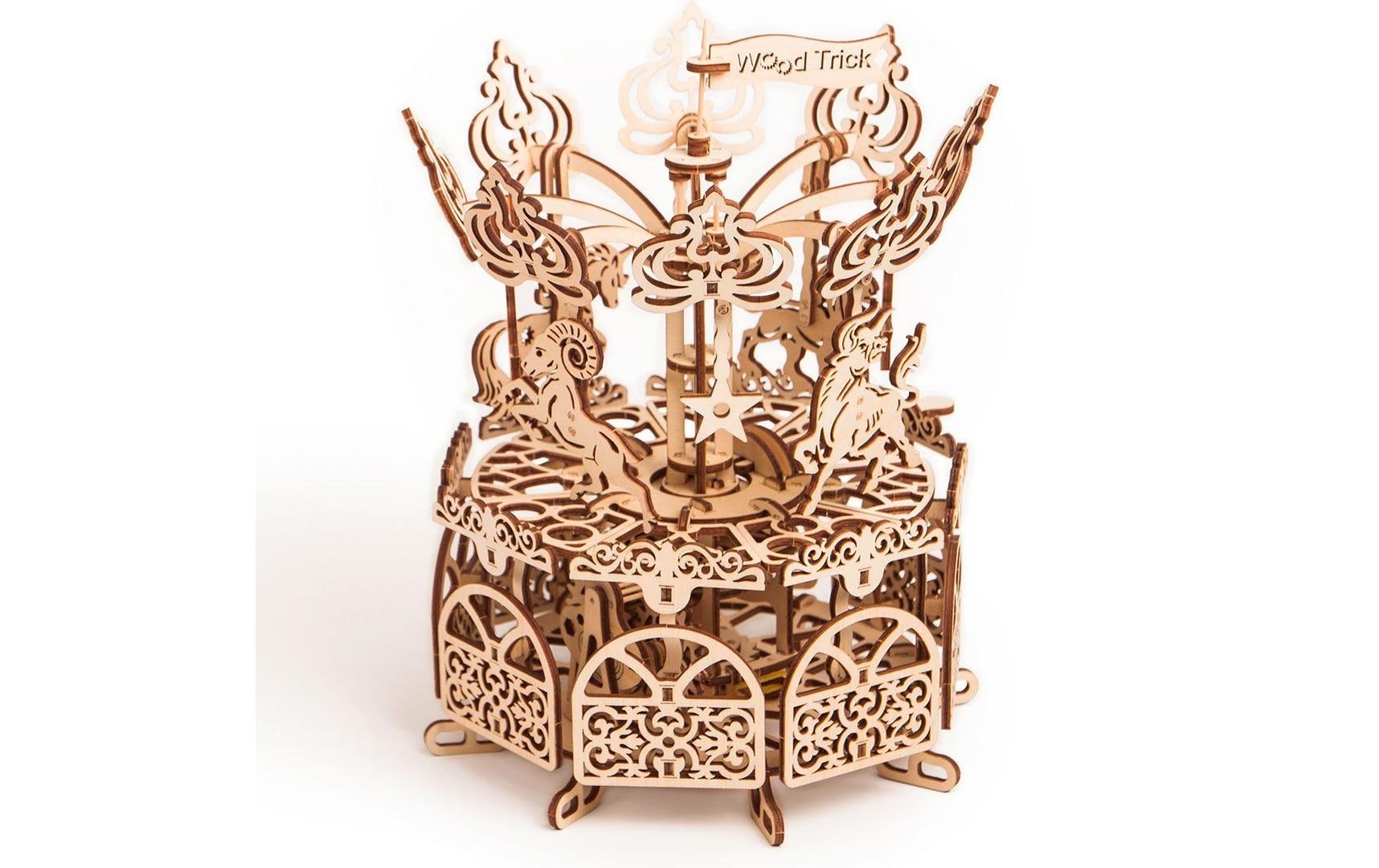 Image of Spielbausteine "WoodTrick Karussell"