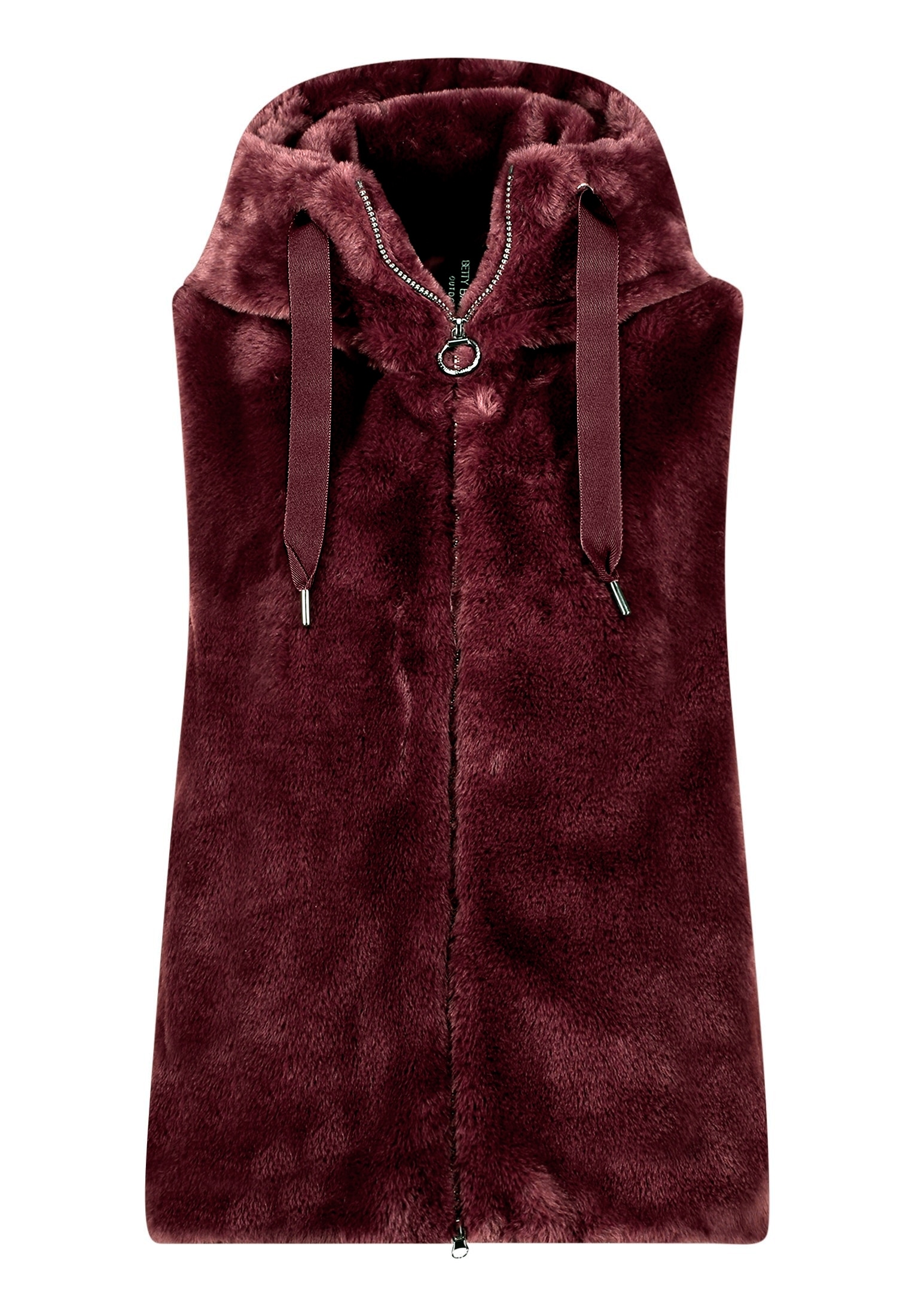 Betty Barclay Gilet en peluche avec capuche