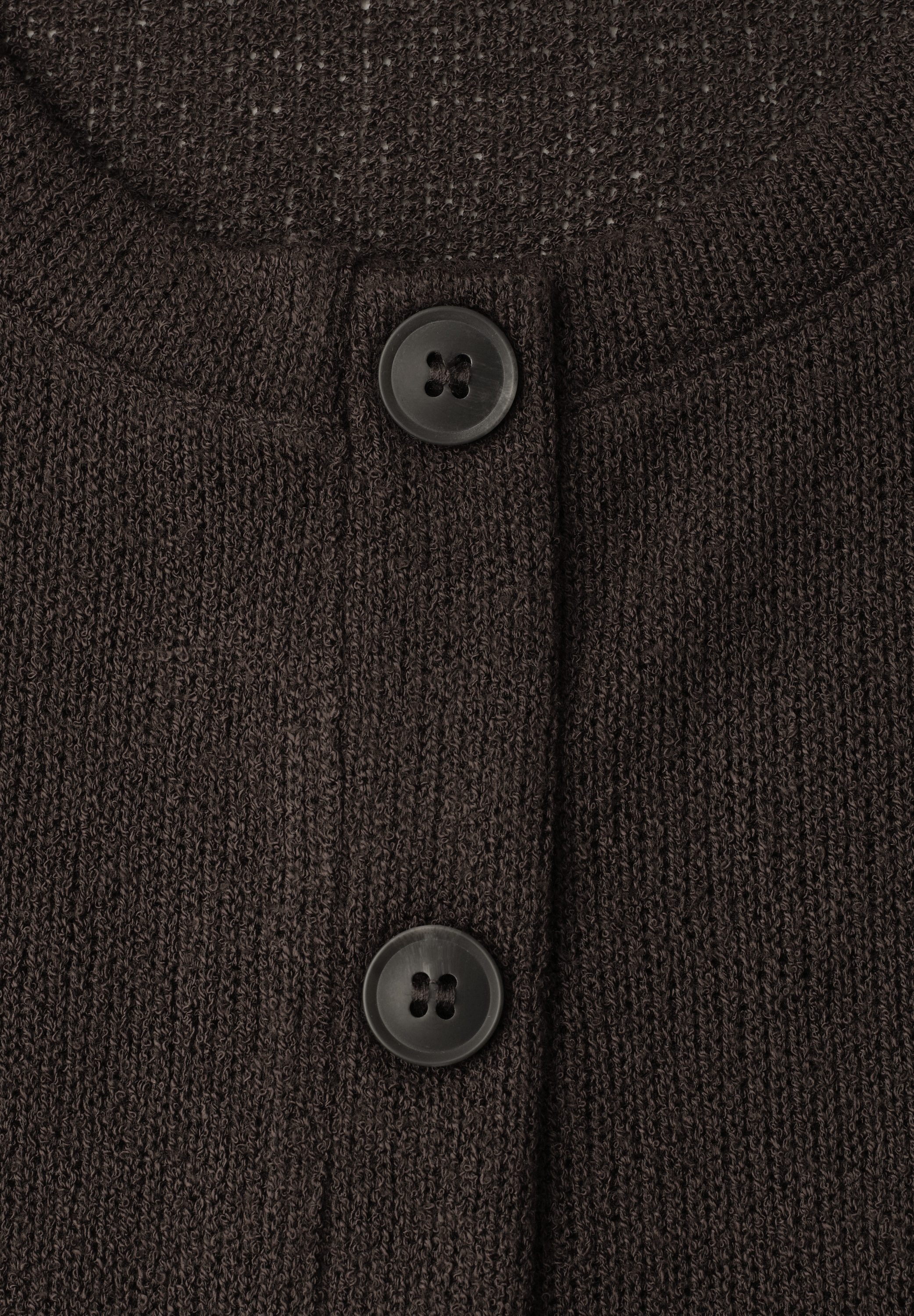 STREET ONE Top en tricot avec détails scintillants, coupe régulière