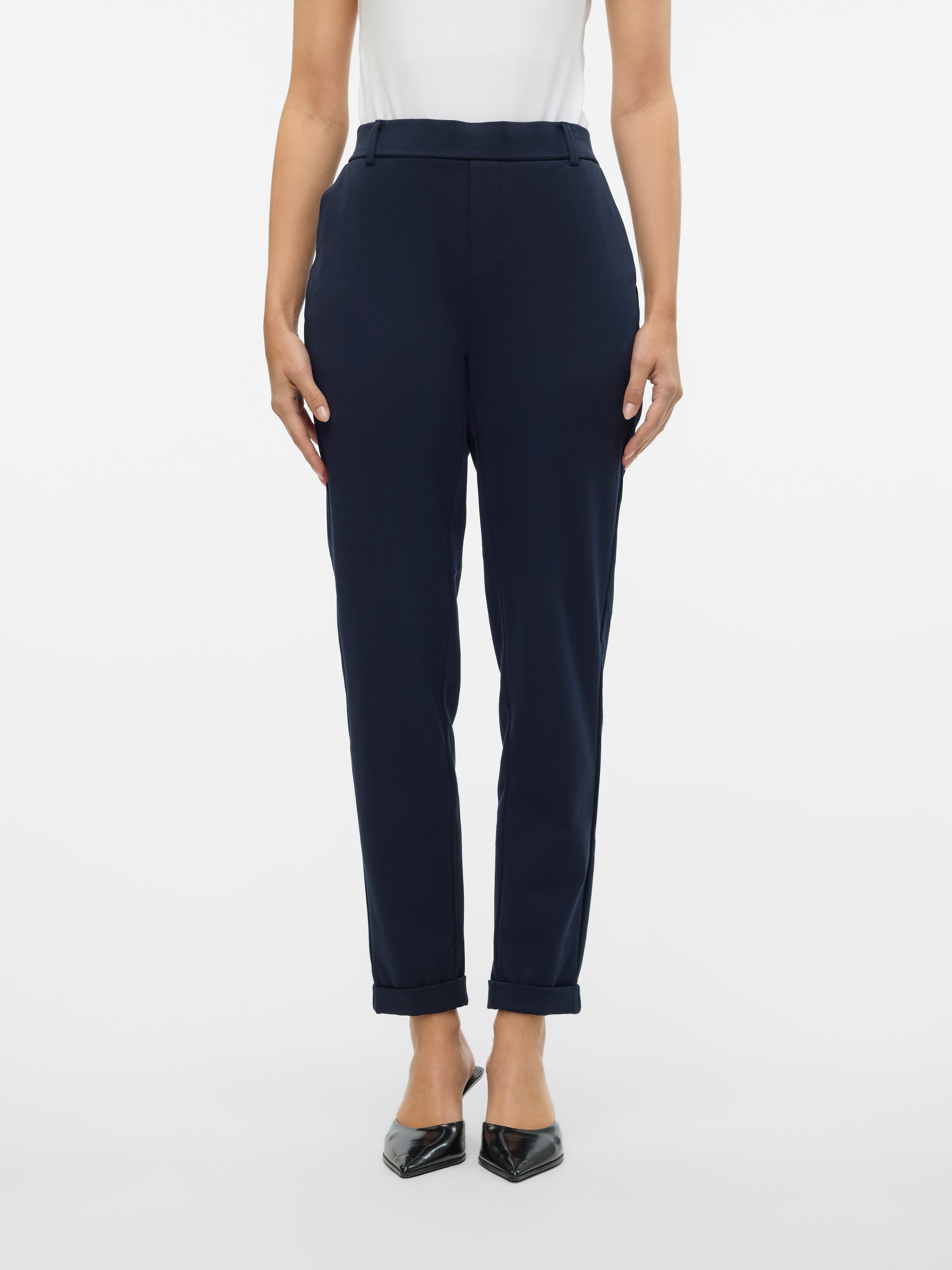 Image of Vero Moda Anzughose "VMMAYA" hinten mit Gummizugbündchen