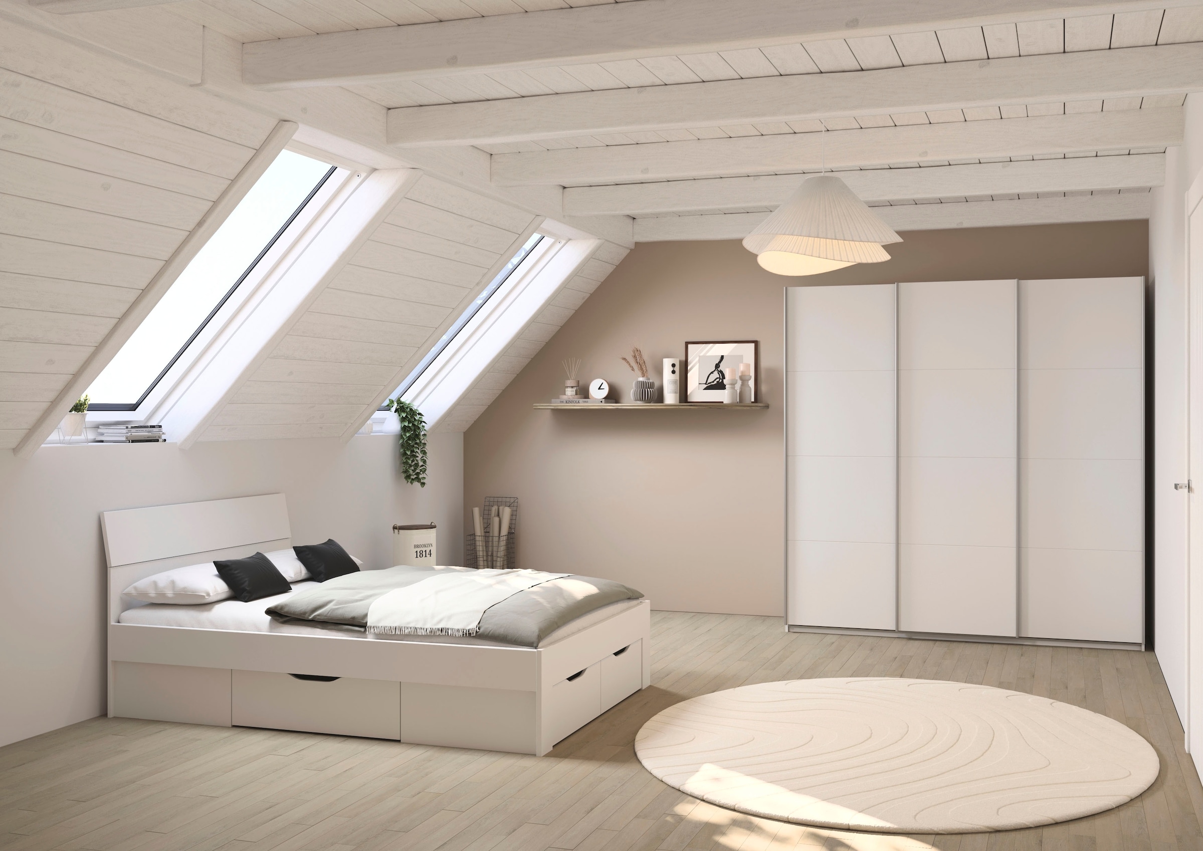 rauch Lit »Einzelbett Doppelbett Stauraum FLEXX Breiten 90/140/180 cm« Einzelbett Doppelbett Stauraum FLEXX Breiten 90/140/180 cm