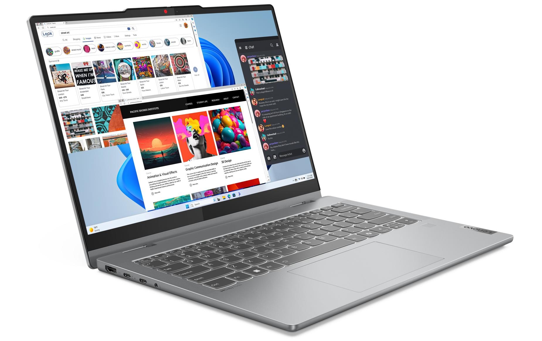 Lenovo Convertible Notebook »IdeaPad 5 2-in-1 14IRU9 (Intel)«, 35,42 cm, / 14 Zoll, Intel, Core 7, 1000 GB SSD