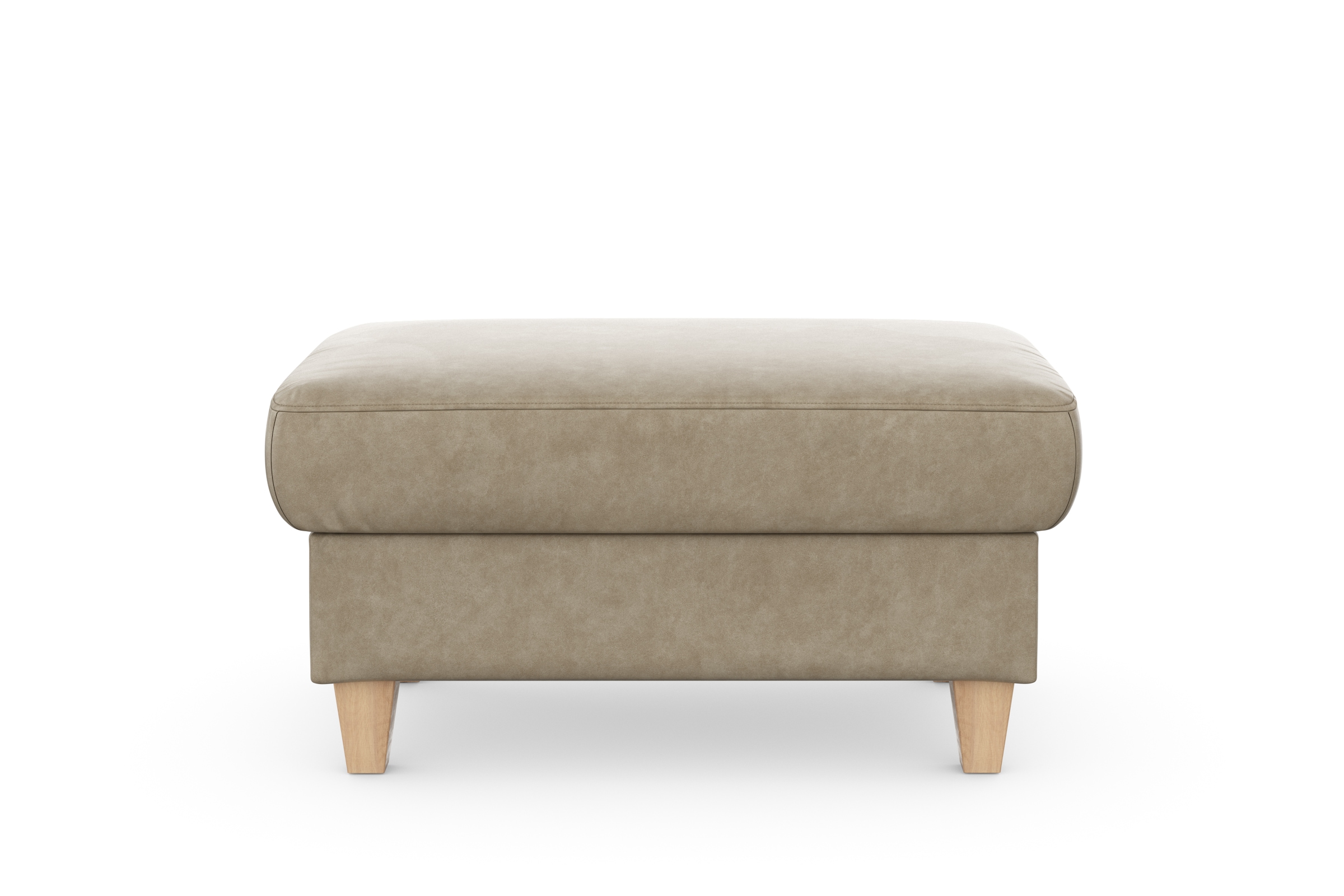 sit&more Stauraumhocker »Farö« mit Stauraum und Federkern und naturfarbenen Füssen