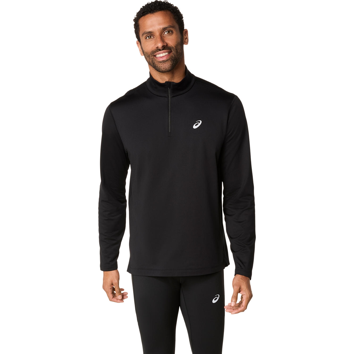 Image of Asics Laufshirt "CORE LS 1/2 ZIP WINTER TOP" Wärmend, Atmungsaktiv, Reflektierend