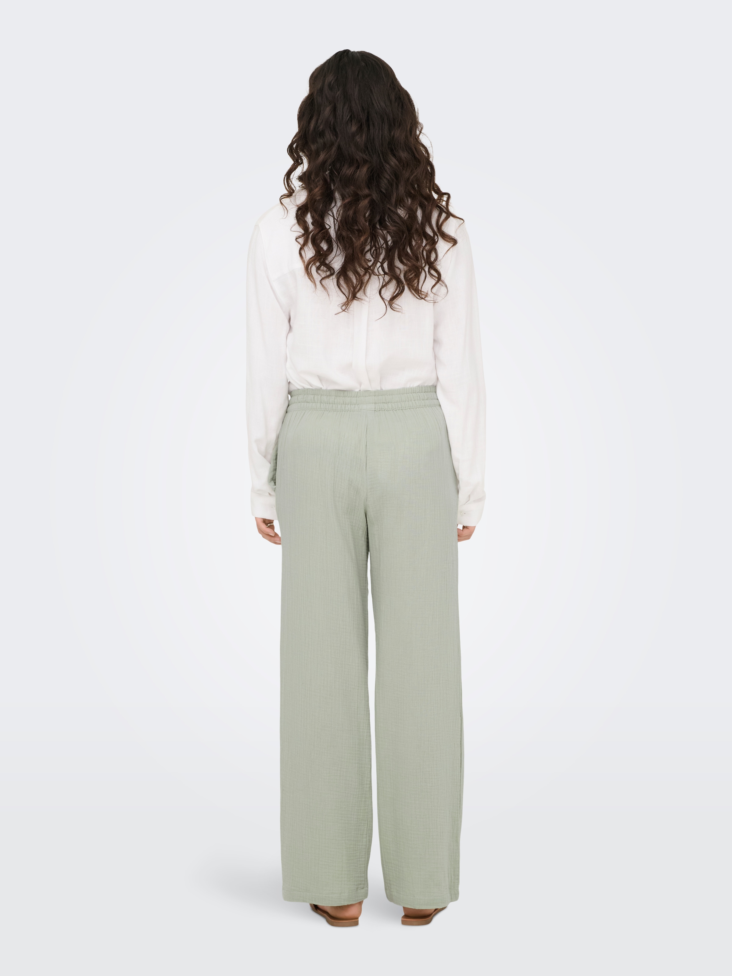 JDY Schlupfhose »JDYTHEIS LIFE WIDE PANT WVN NOOS«, aus Musselin