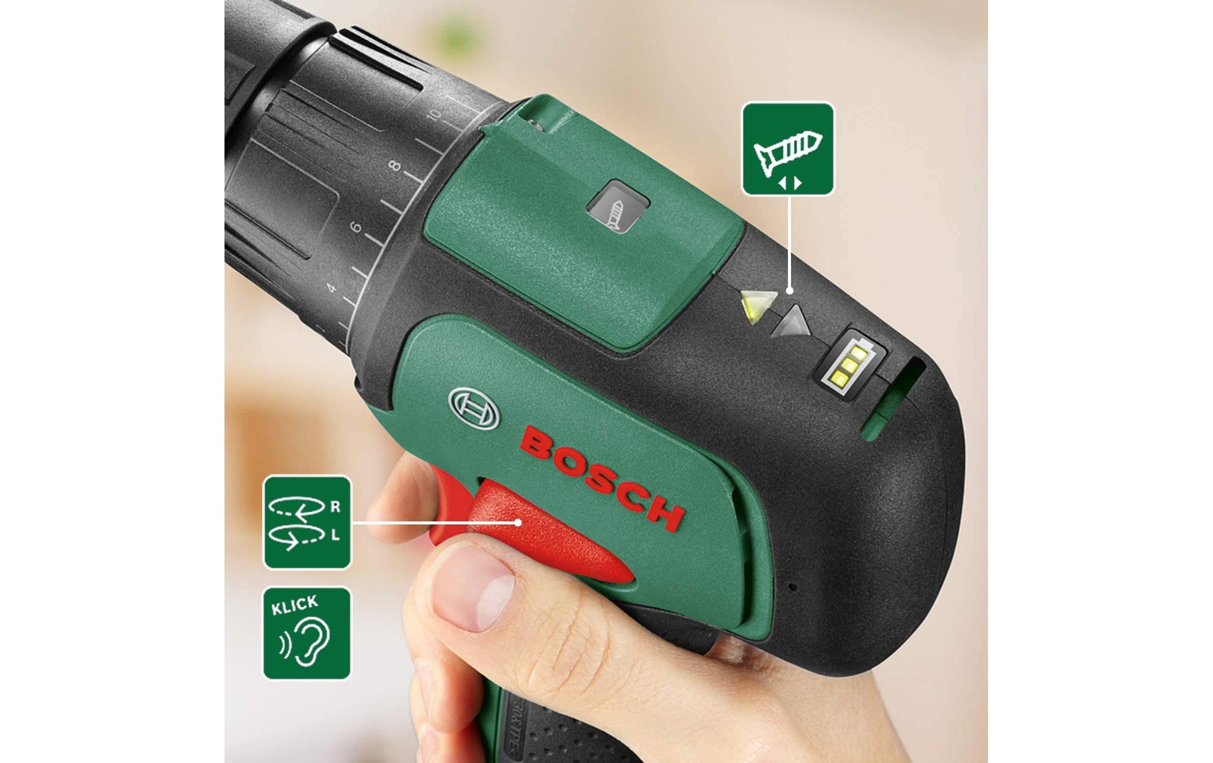 BOSCH Akku-Schlagschrauber »EasyImpact 12 Kit«