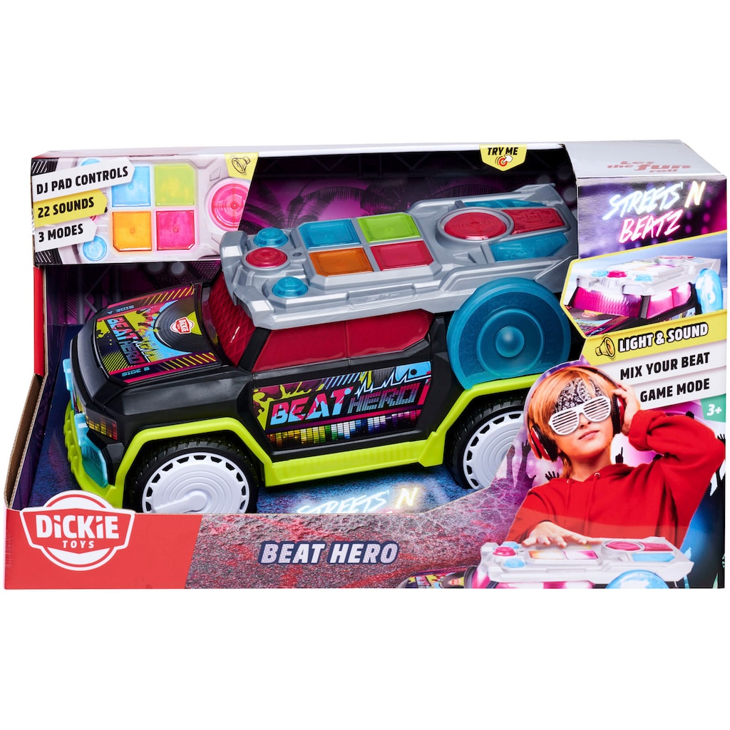 Dickie Toys Spielzeug-Auto »STREETS N BEATZ, Beat Hero«