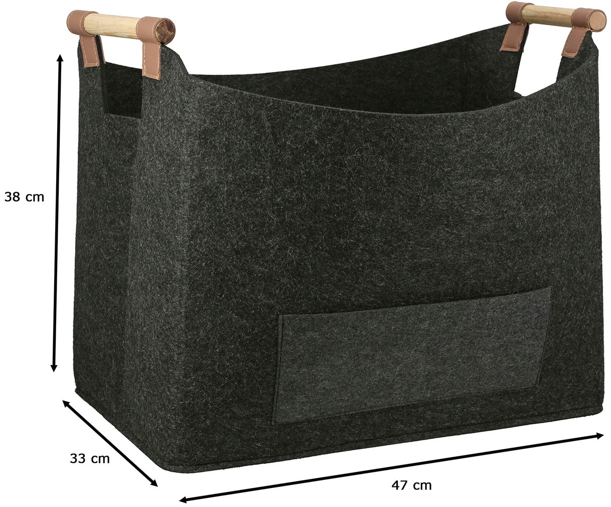 Casablanca by Gilde Kaminholzkorb »Korb  Brennholz«