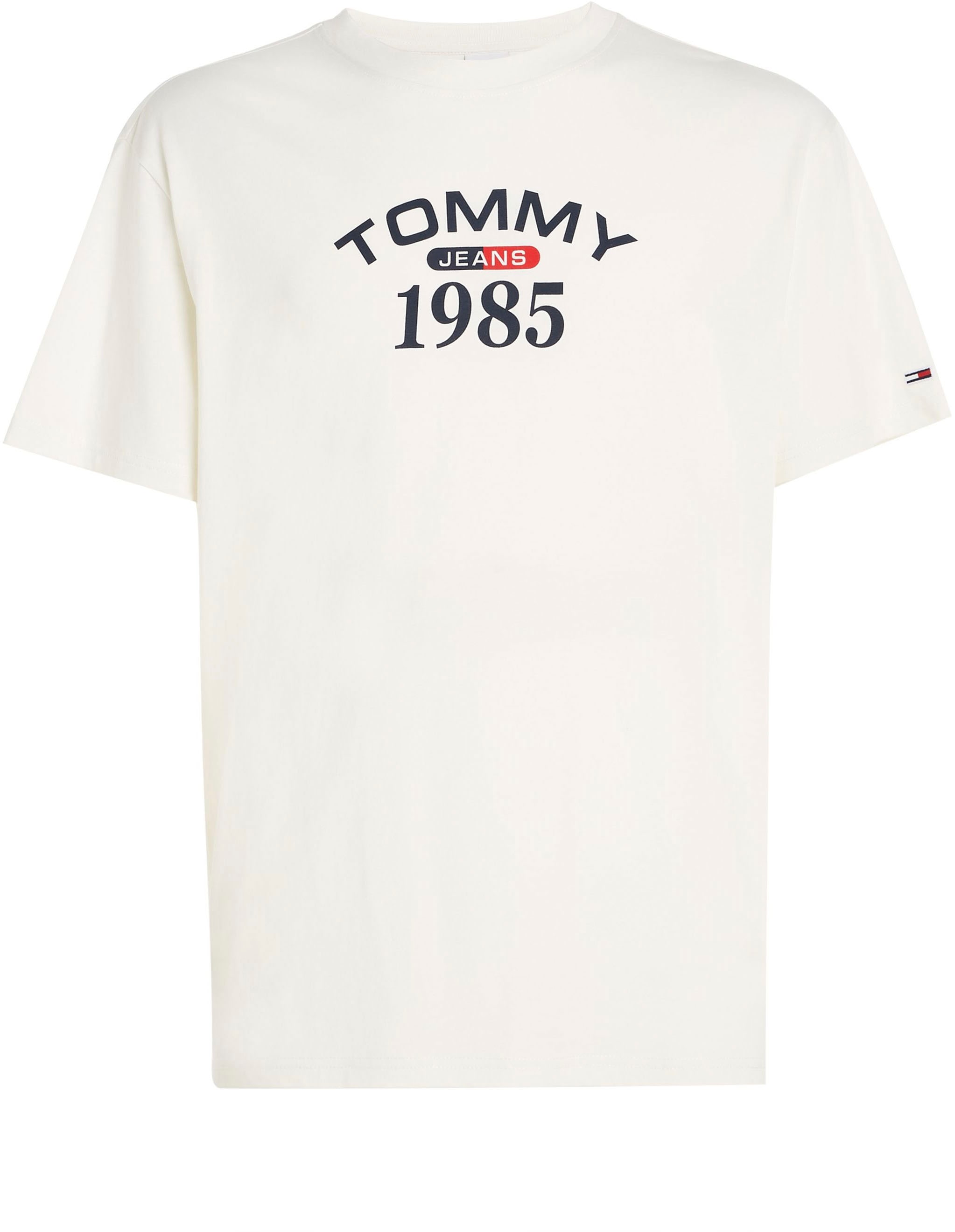 Tommy versandkostenfrei RWB »TJM CURVED ♕ T-Shirt Jeans TEE« auf 1985 CLSC